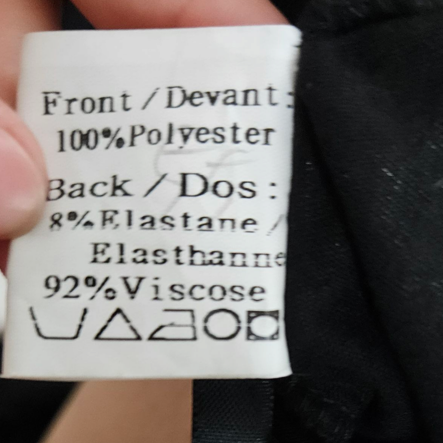 Haut esprit corset velours ras