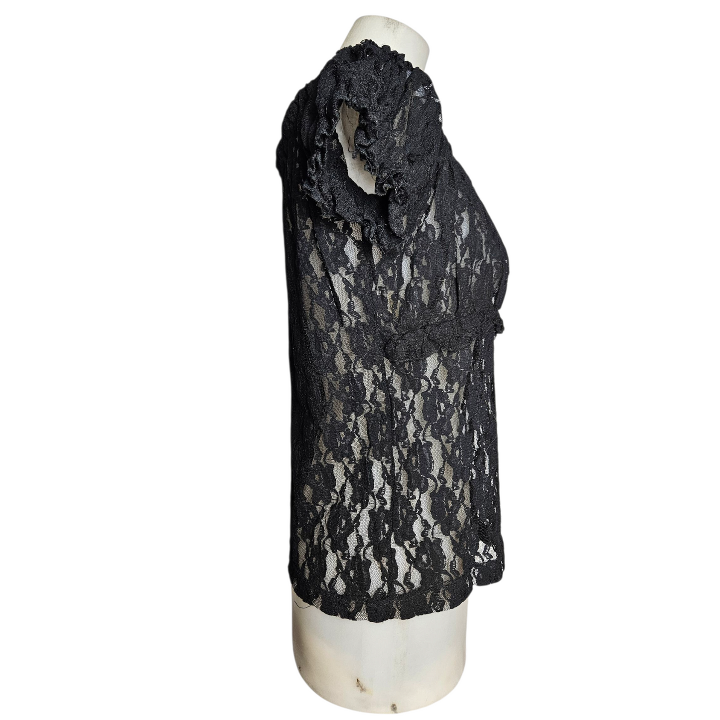 Haut en dentelle noir