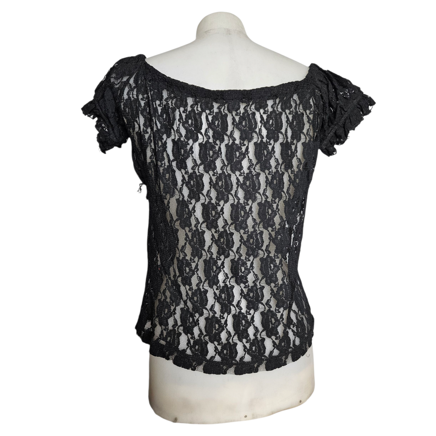 Haut en dentelle noir