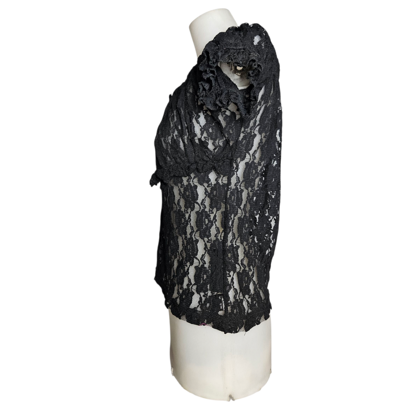 Haut en dentelle noir