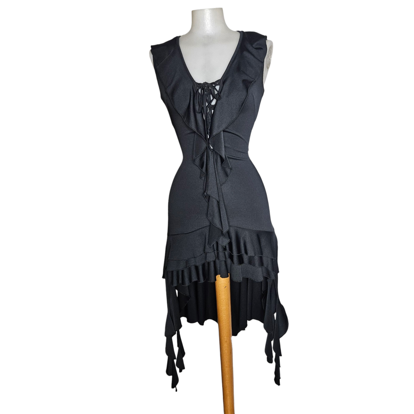 Robe dos nu à laçage
