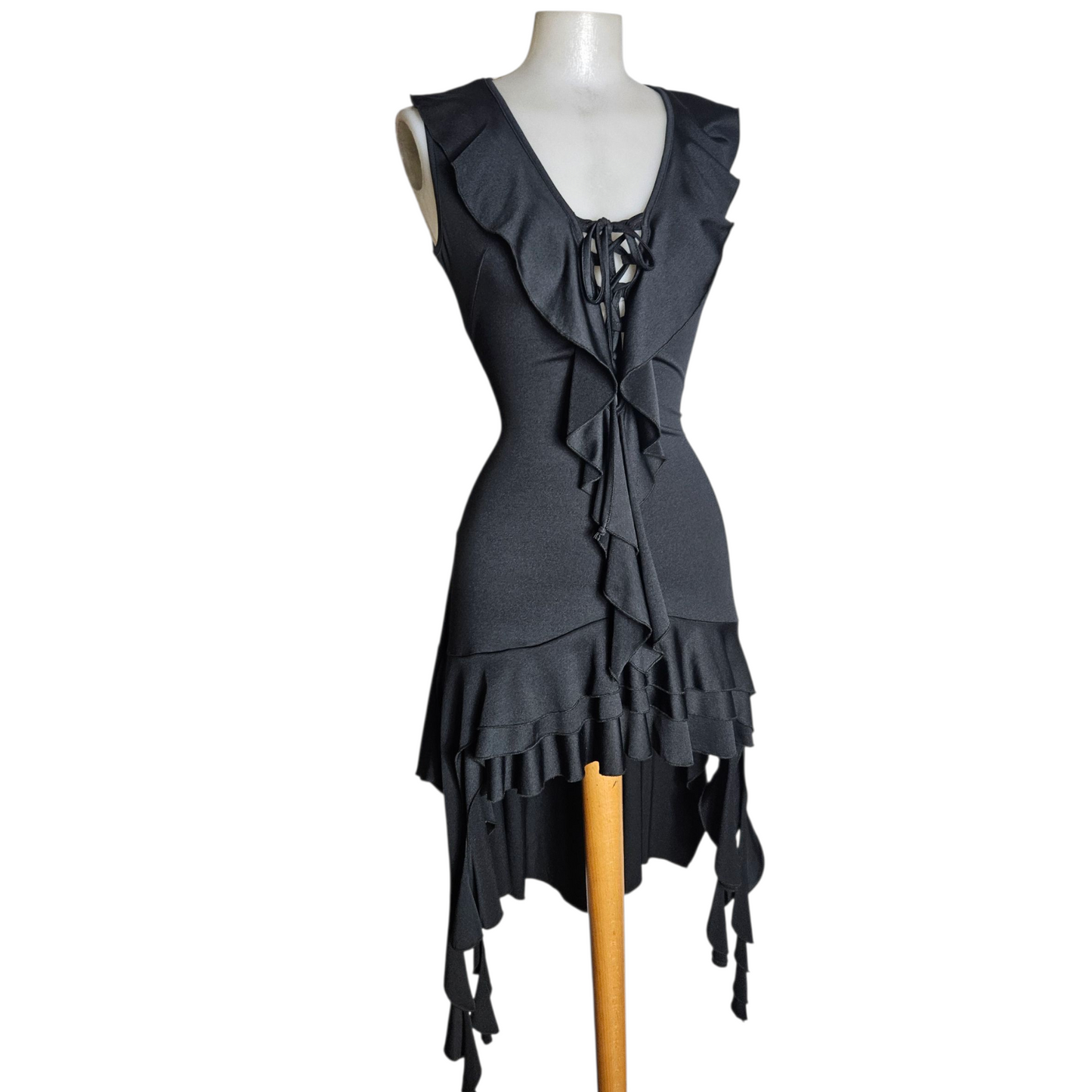 Robe dos nu à laçage