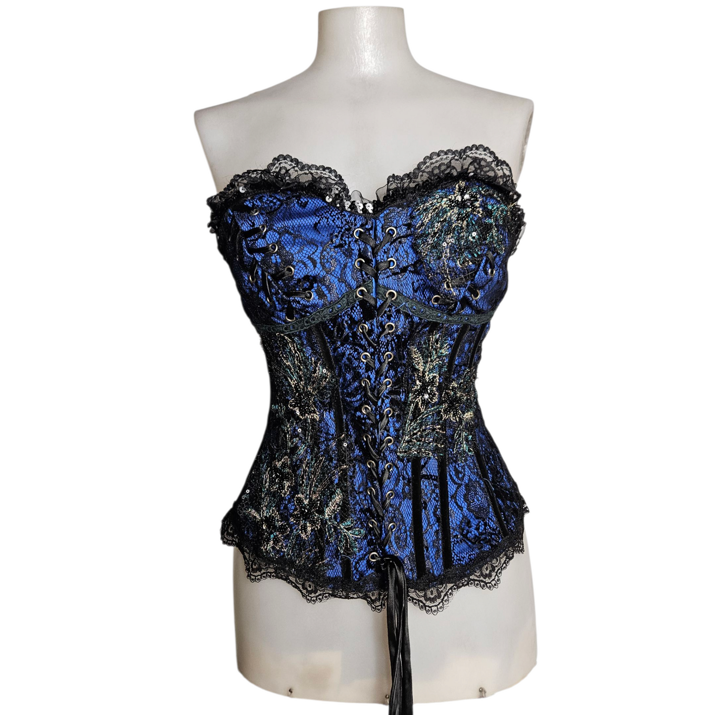 Corset brodé
