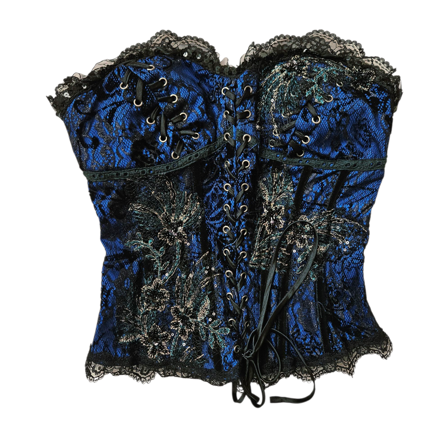 Corset brodé