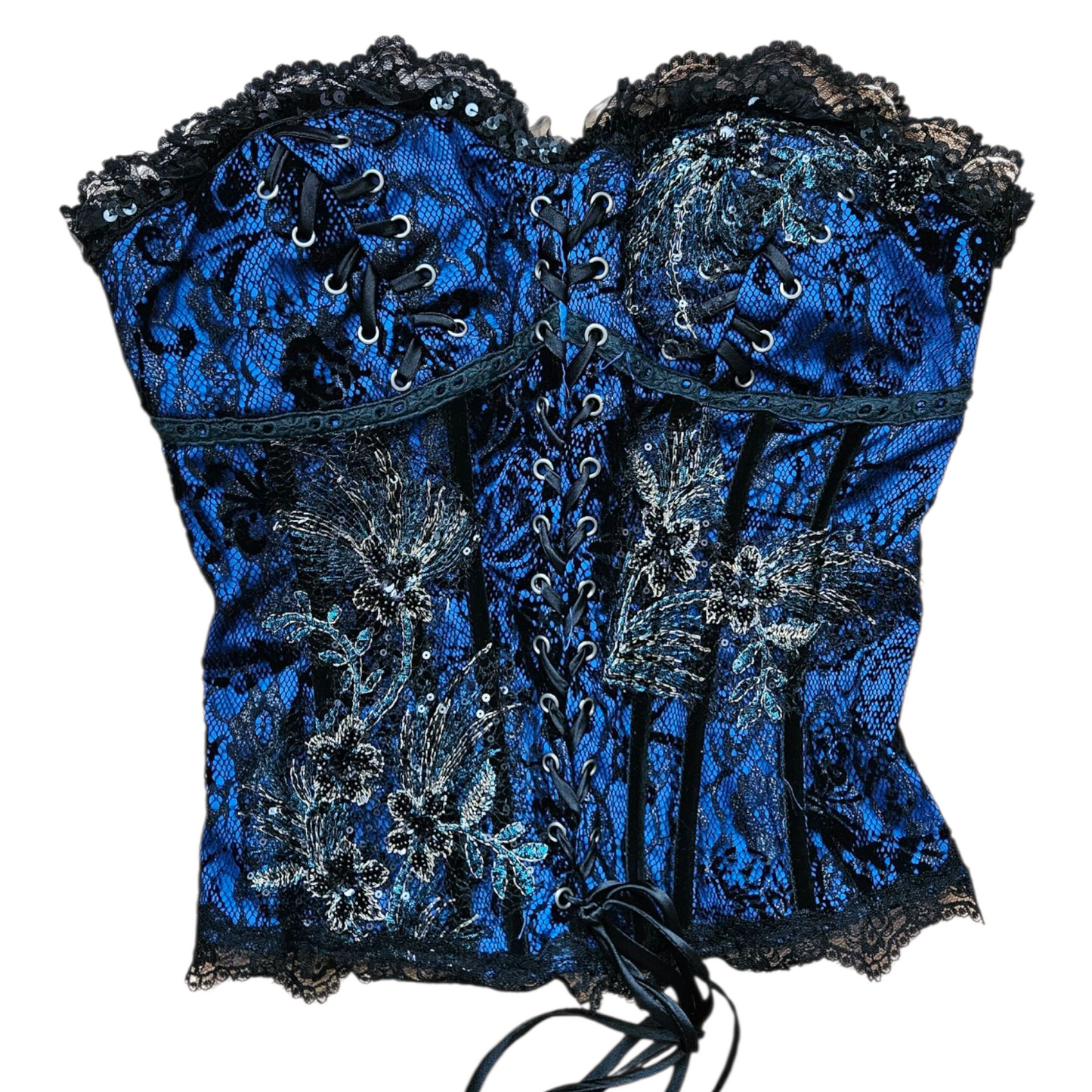 Corset brodé