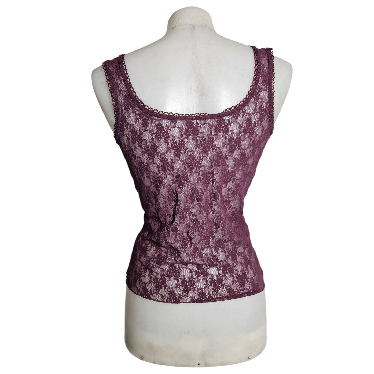 Haut esprit corset dentelle et laçage