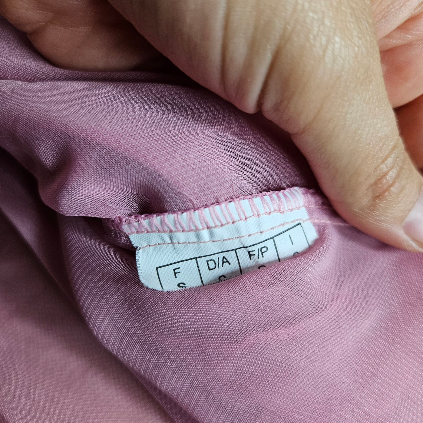Chemisier en voile à froufrous