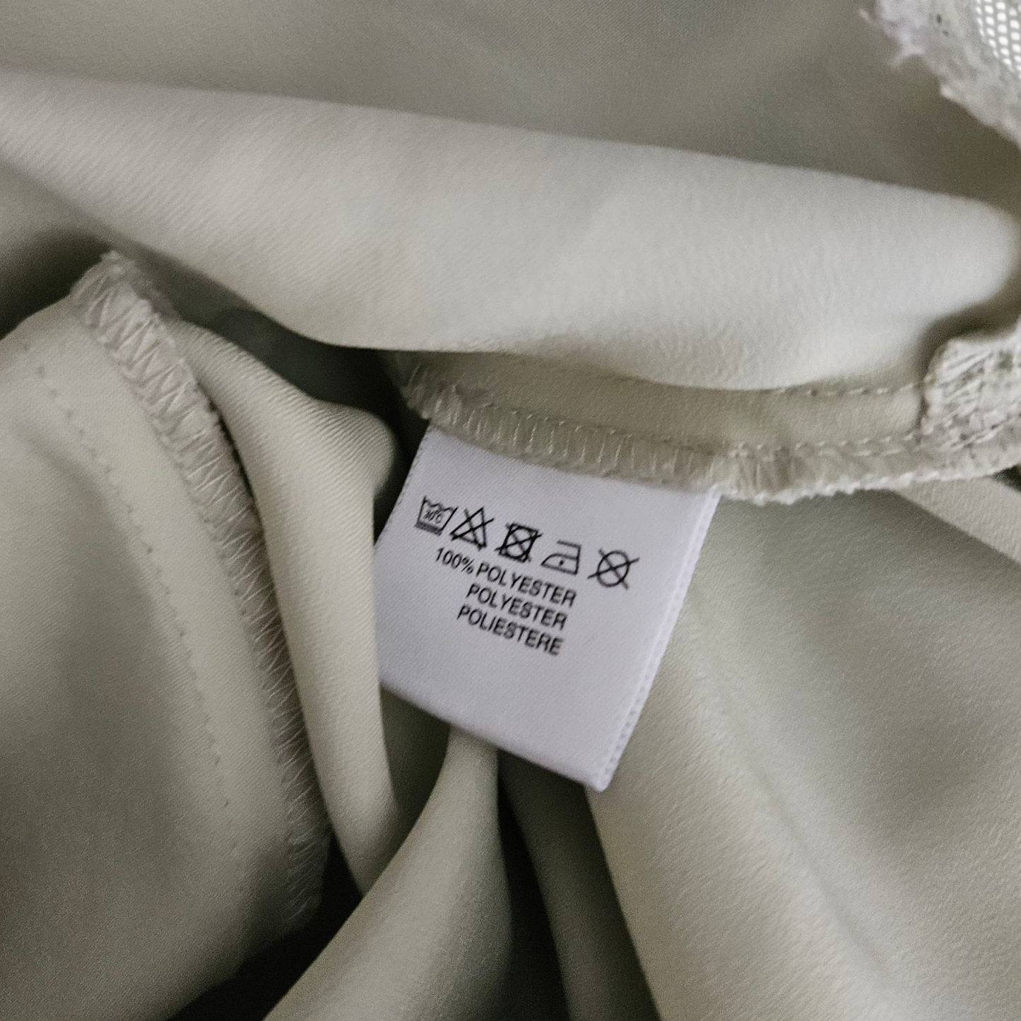Robe satinée sauge