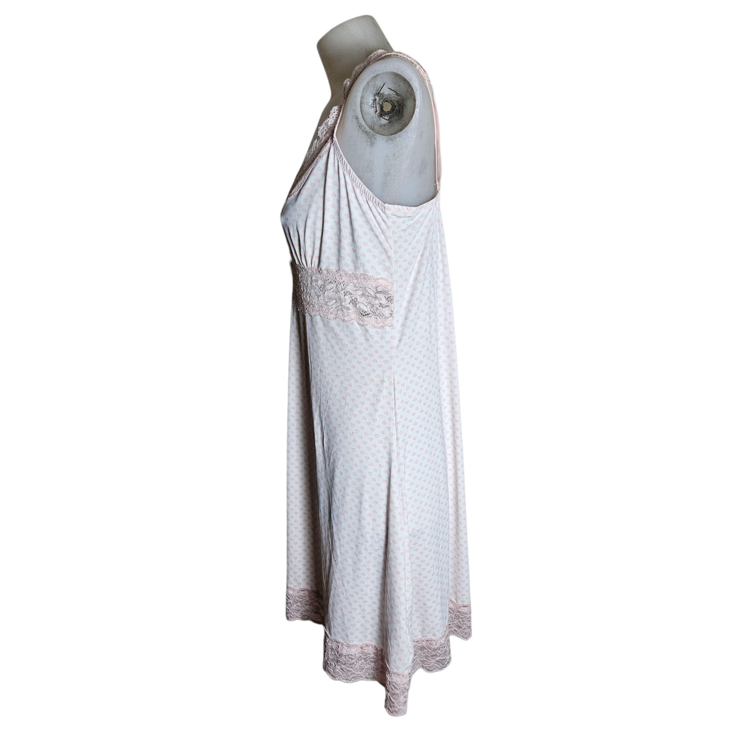 Robe nuisette à coeurs