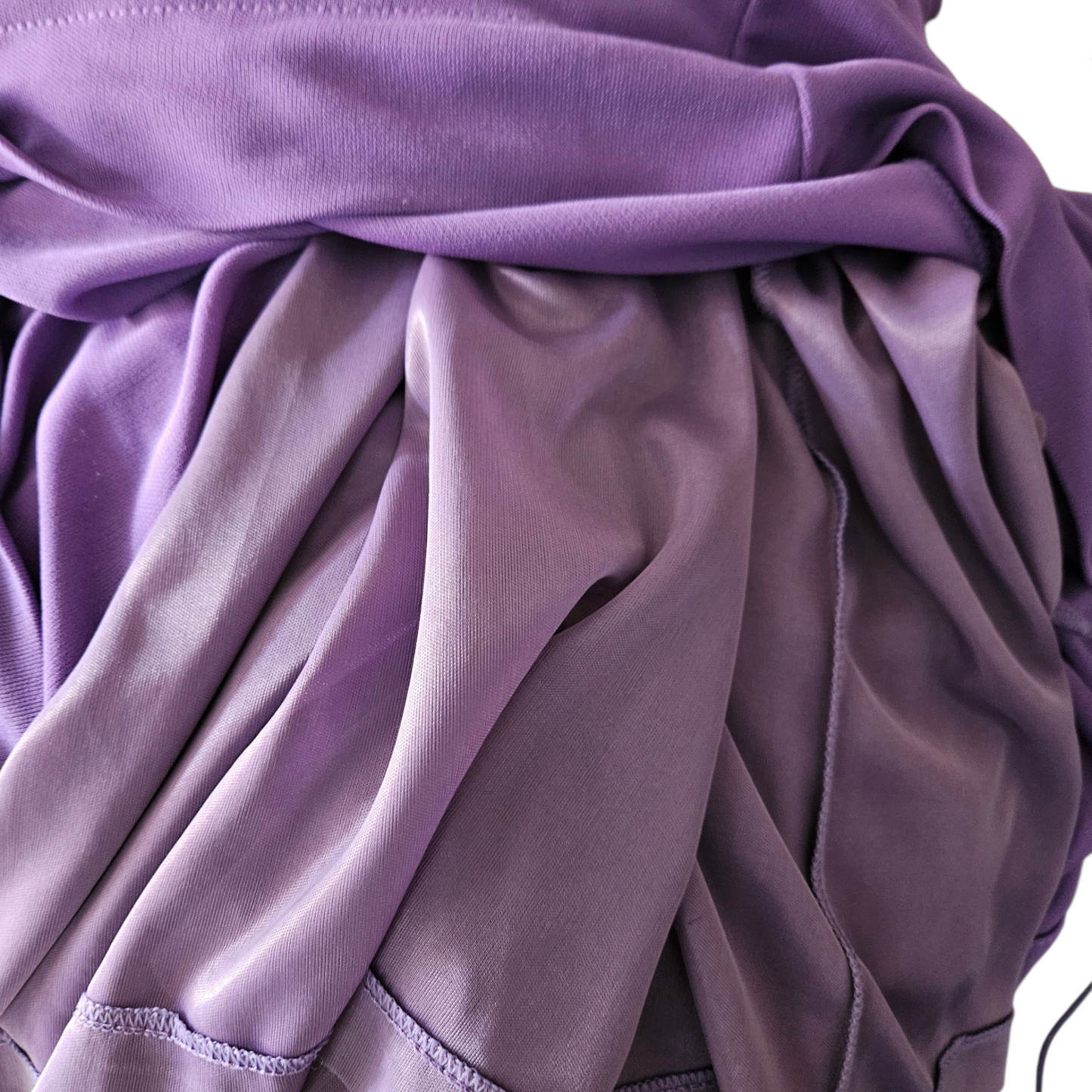 Purple backless maxi dress