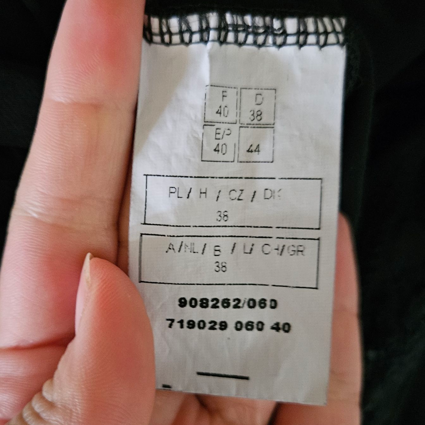 Maxi robe col bénitier noire