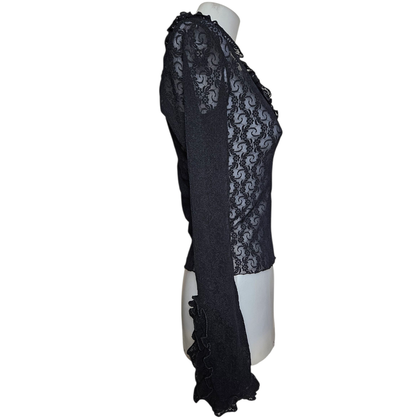 Black lace top