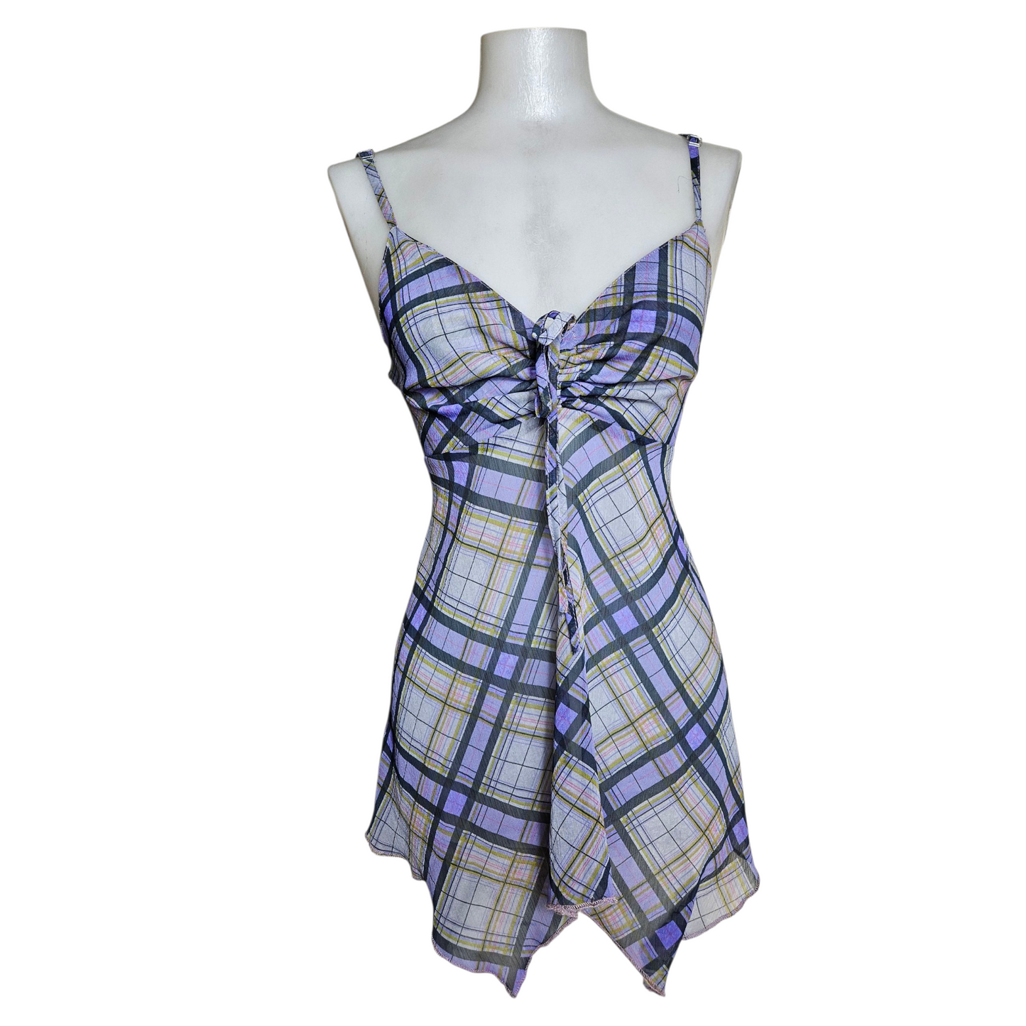 Tartan voile top