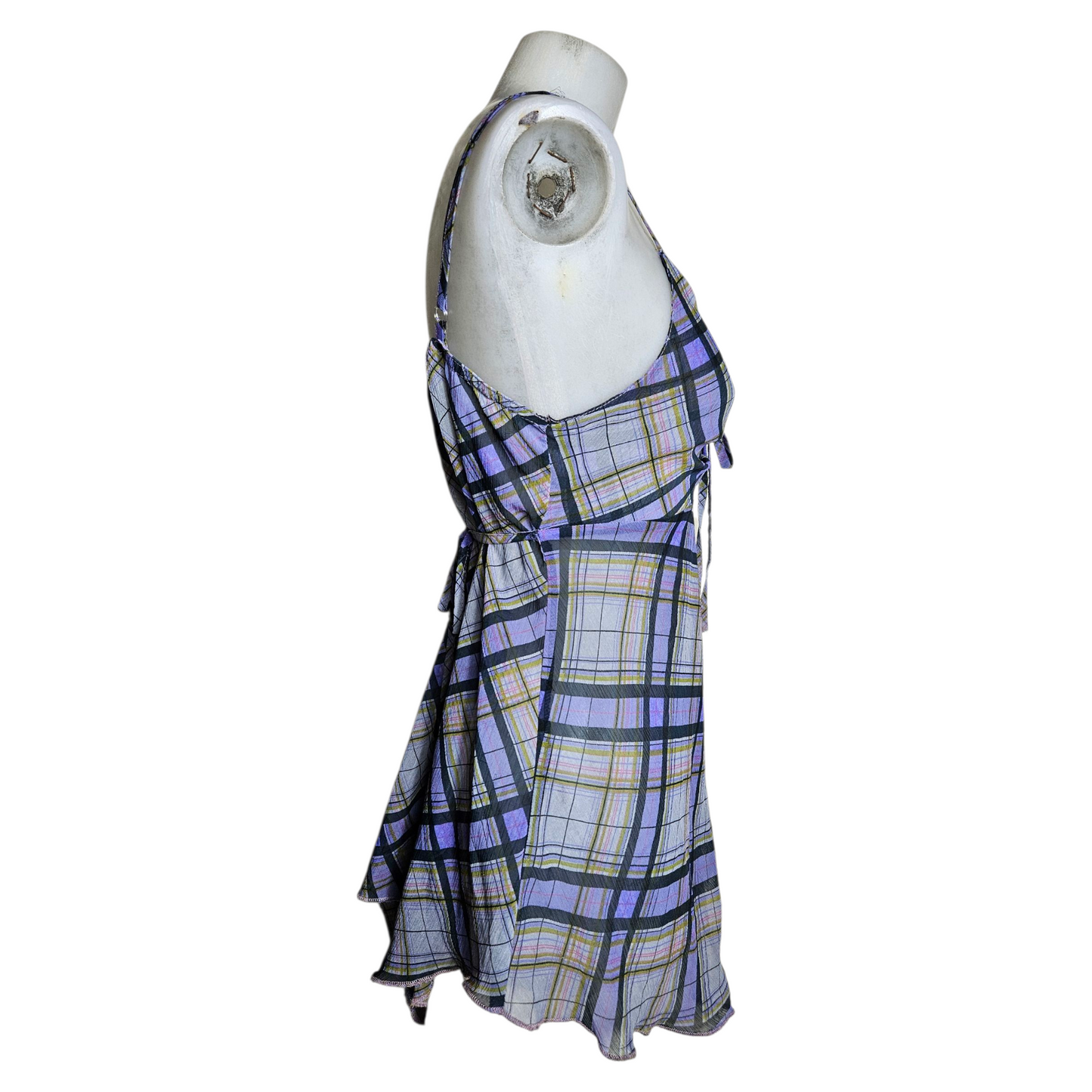 Tartan voile top