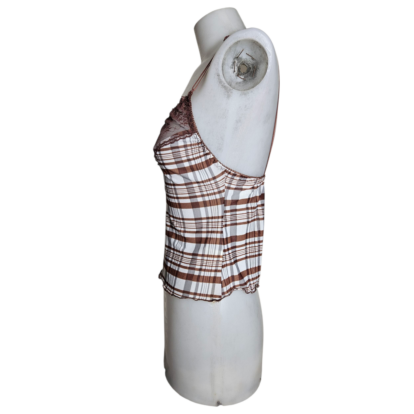 Ensemble de nuit en voile tartan