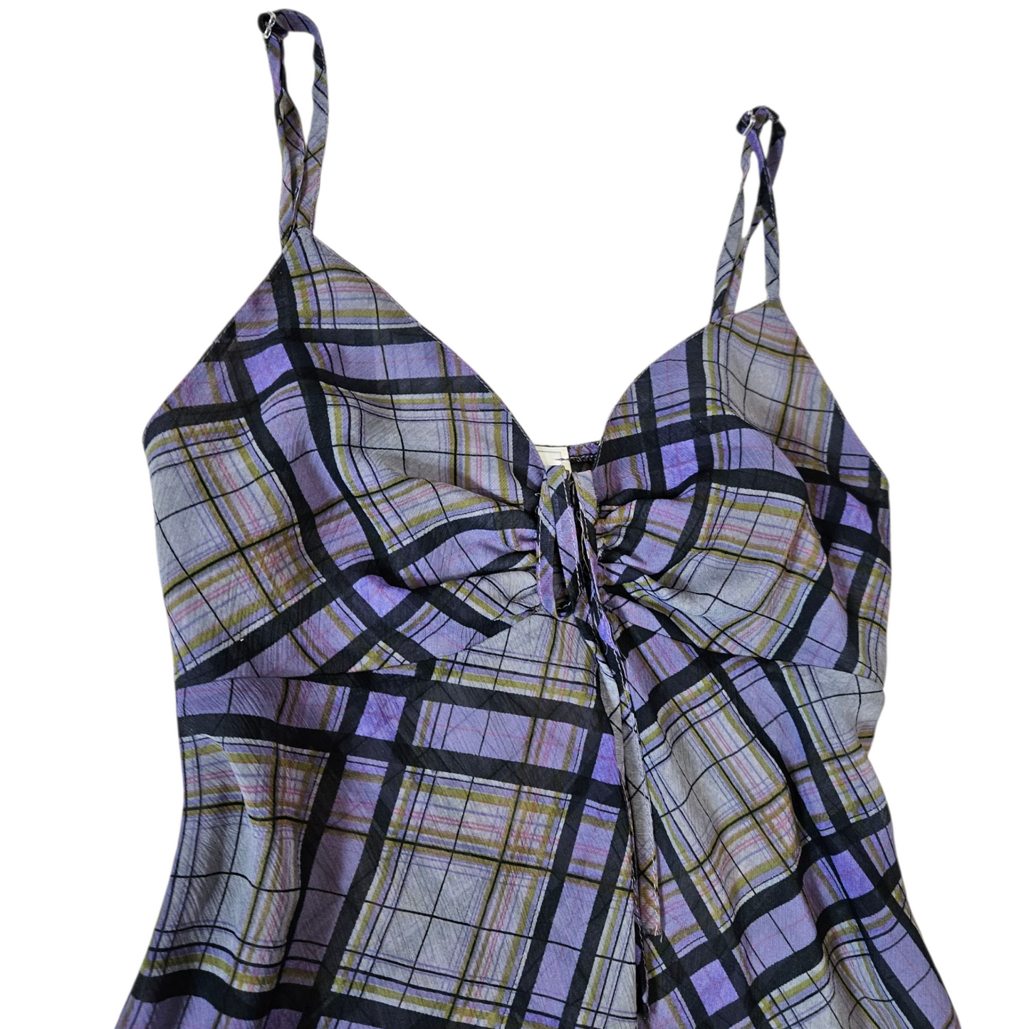 Tartan voile top