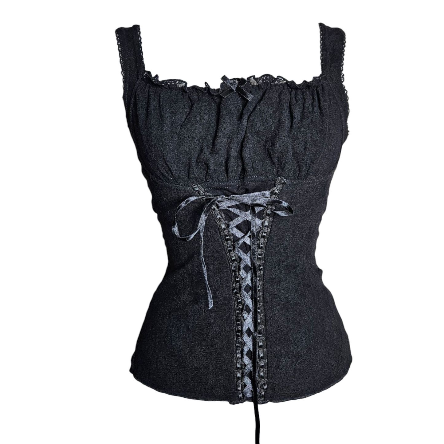 Haut iconique 3 Suisses esprit corset