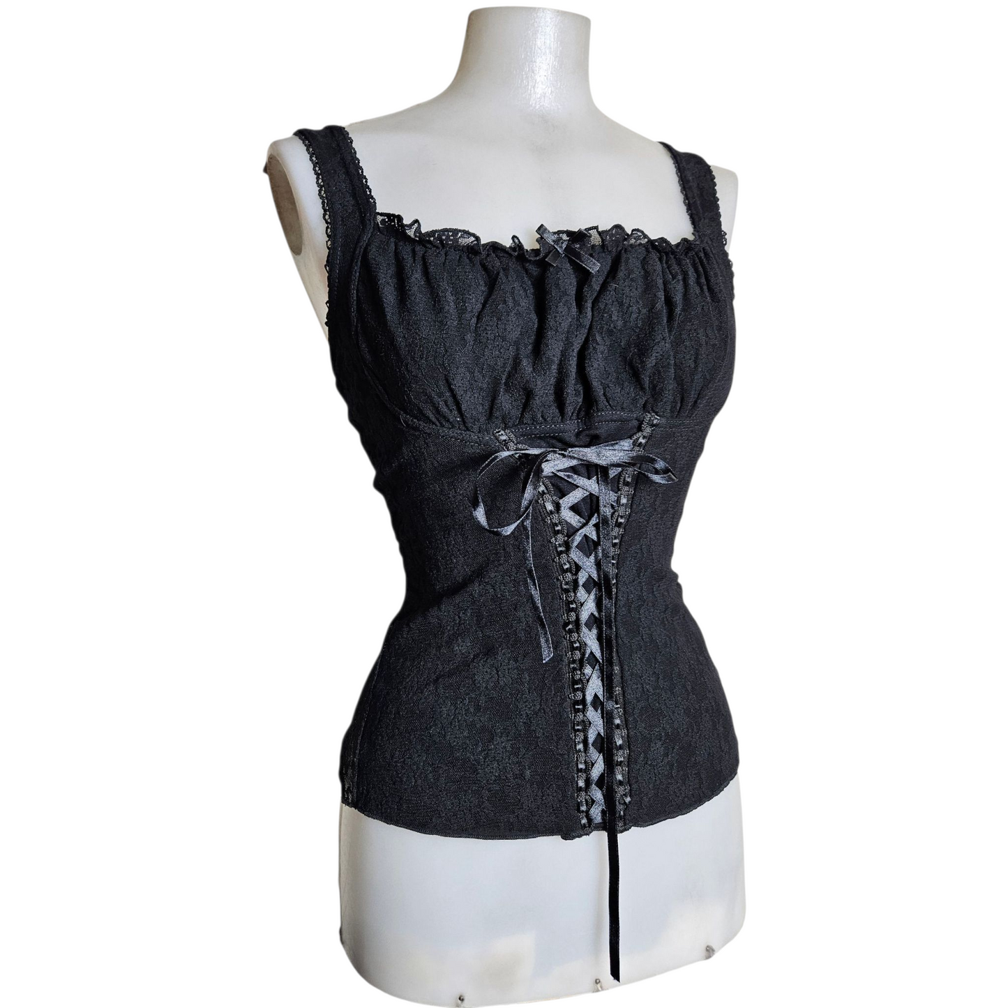 Haut iconique 3 Suisses esprit corset