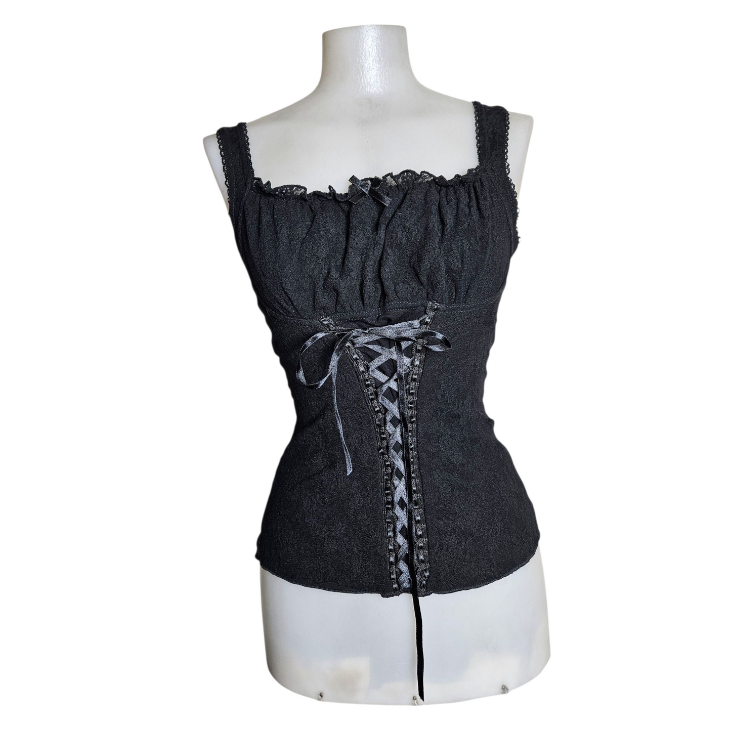 Haut iconique 3 Suisses esprit corset