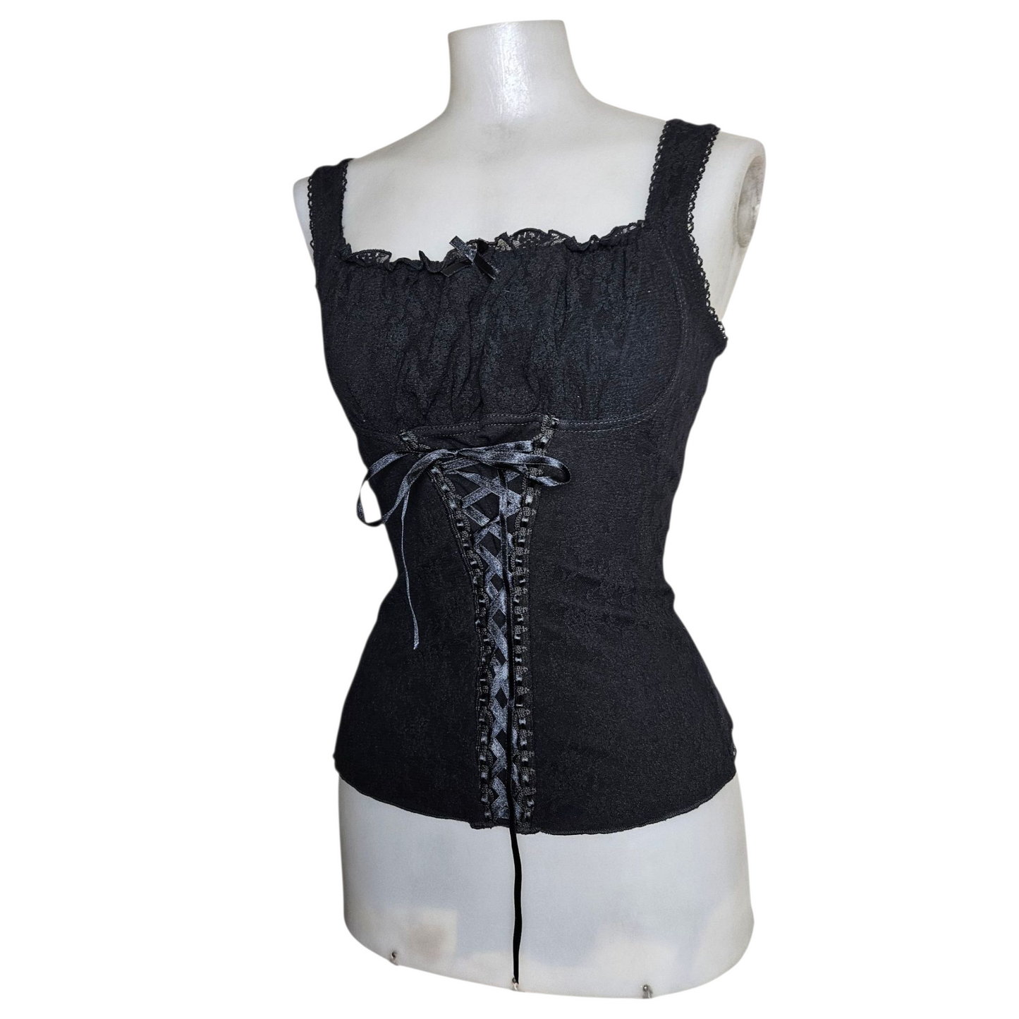 Haut iconique 3 Suisses esprit corset