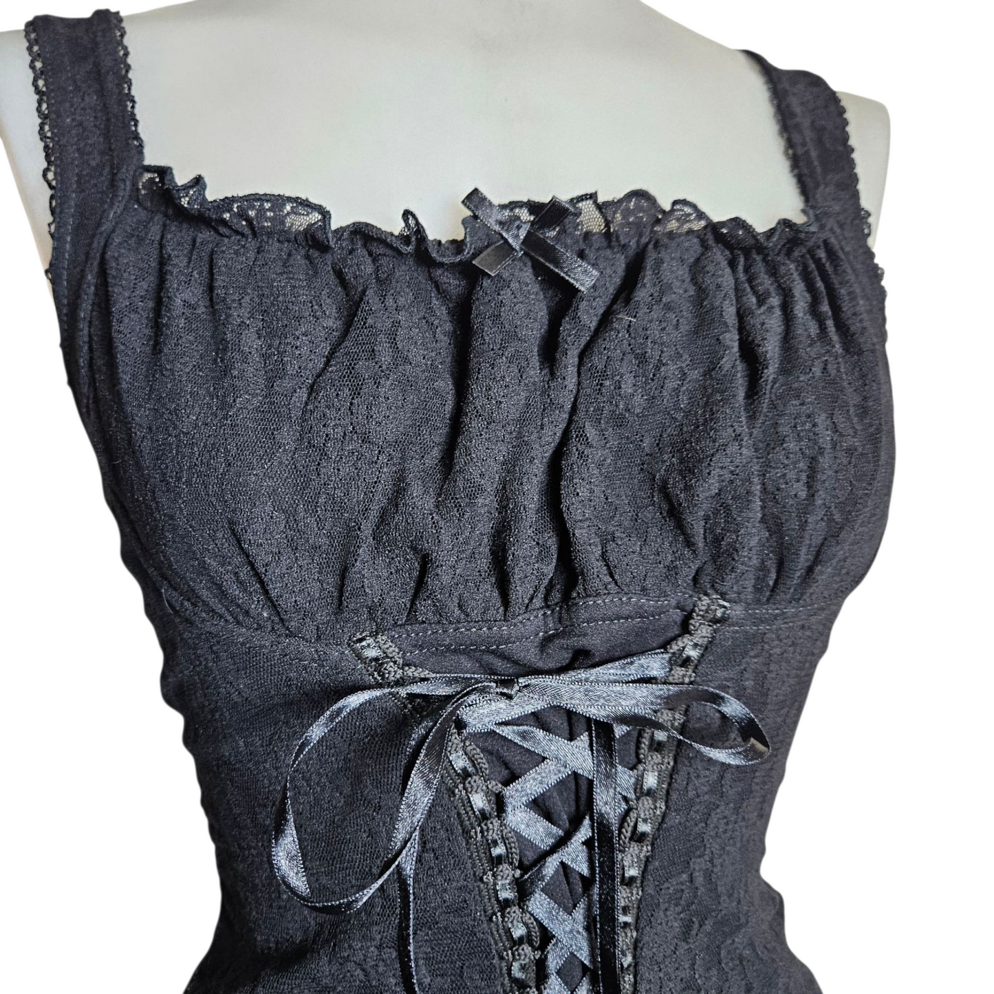 Haut iconique 3 Suisses esprit corset