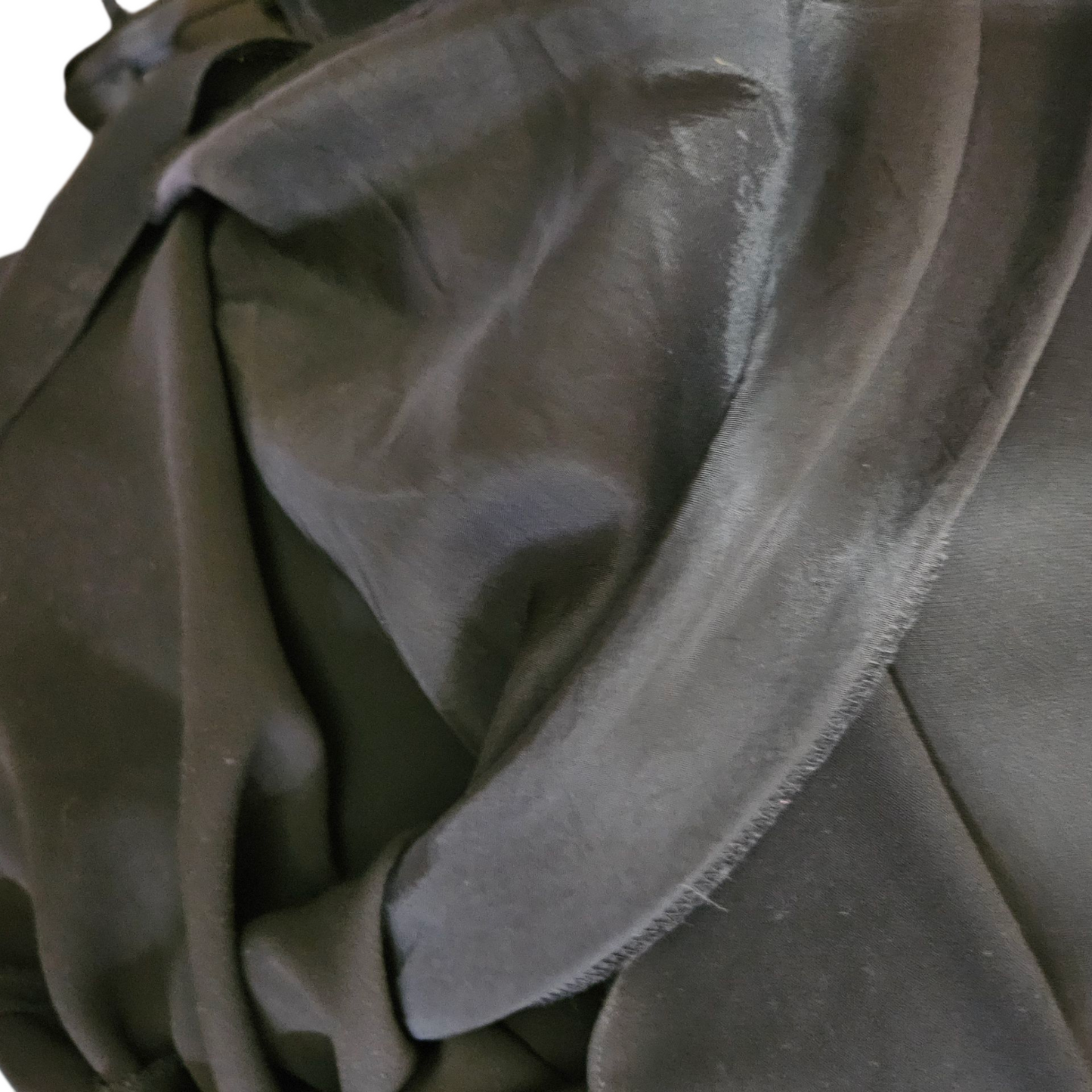 Black cowl neck dress