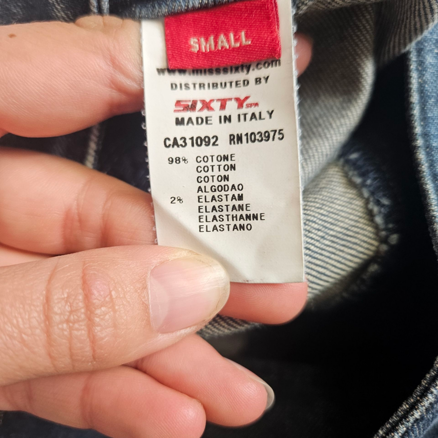 Miss Sixty Denim Skirt
