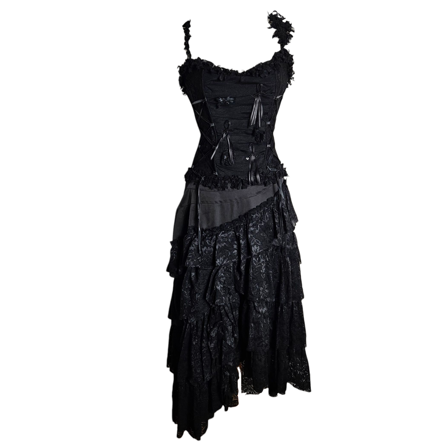 Ensemble noir détails dentelle