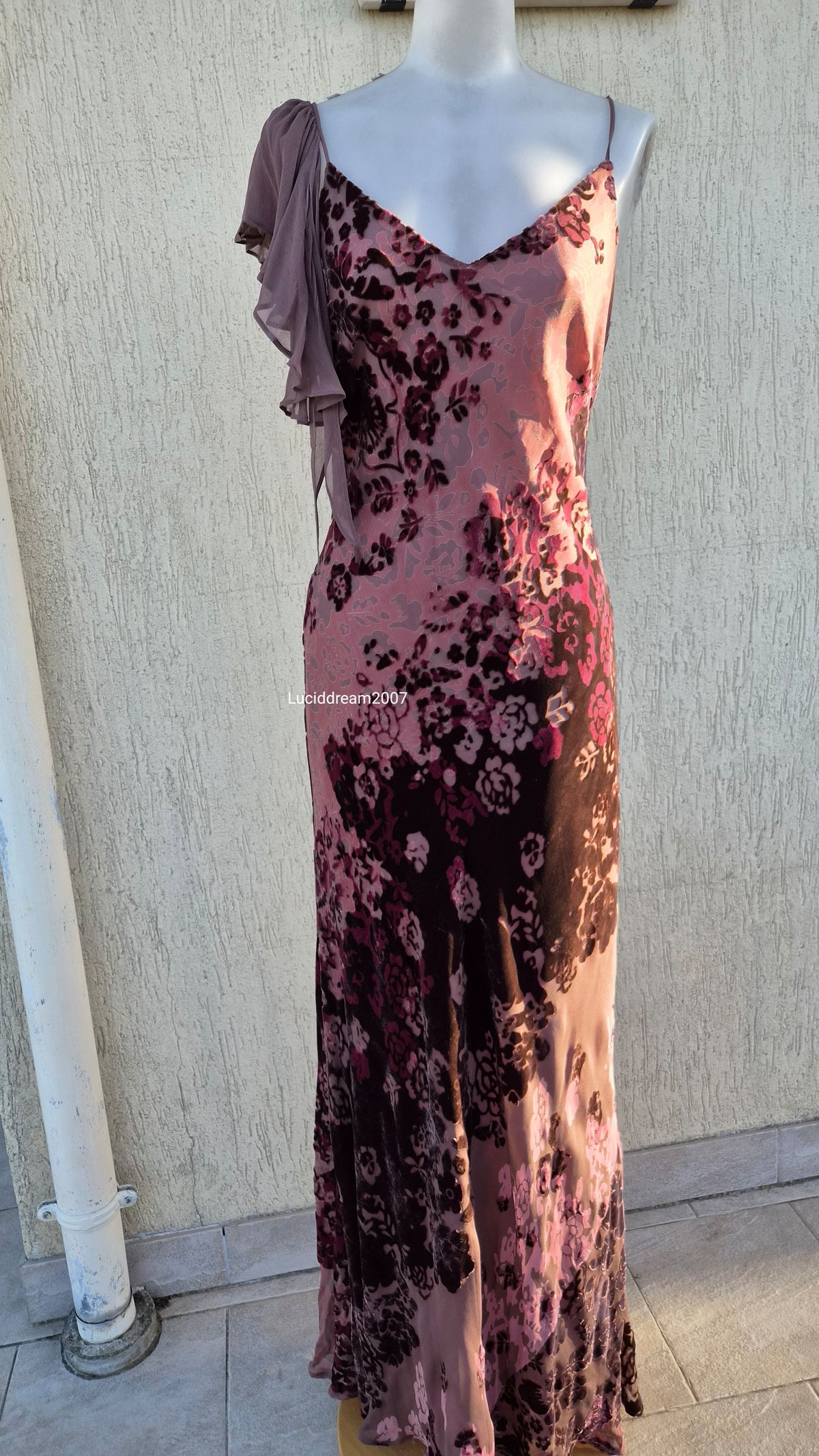 Robe motif velours Monsoon