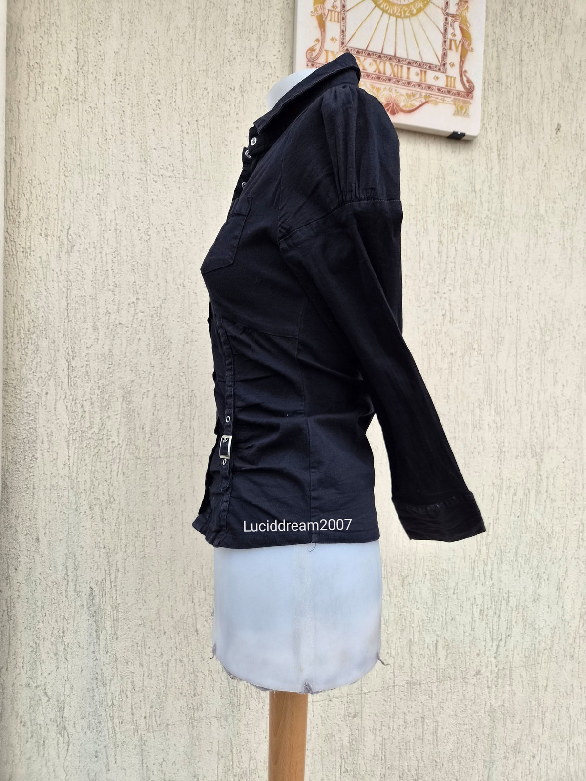 Chemise détails sangles