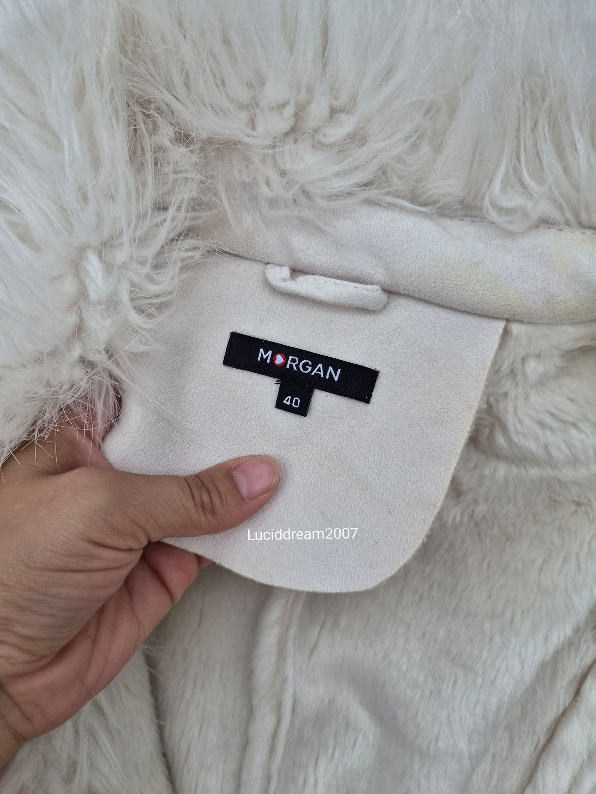 Manteau blanc Morgan de Toi