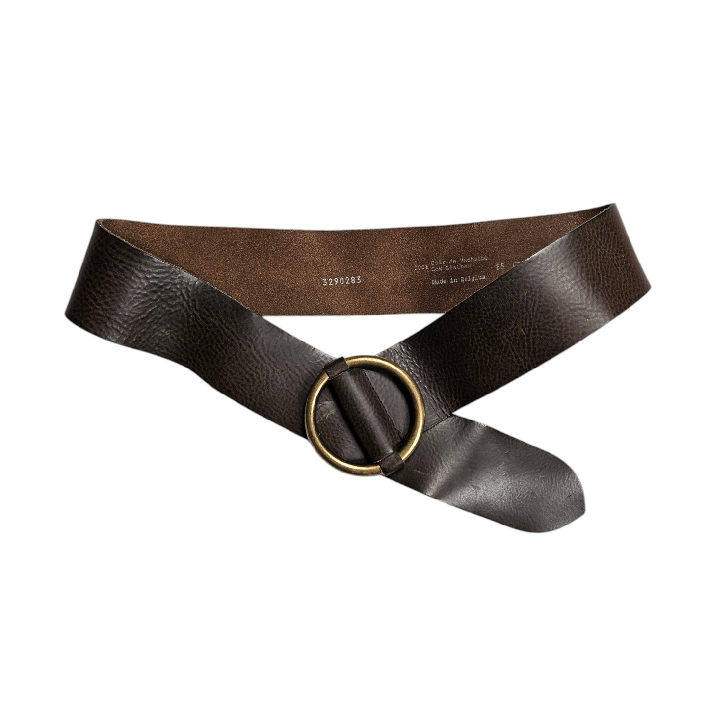 Ceinture en cuir de vachette