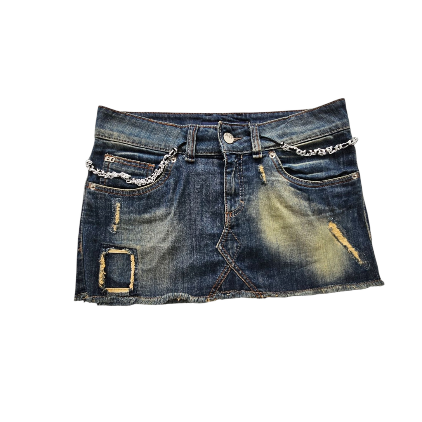 Mini jupe en denim Miss Sixty (micro skirt)