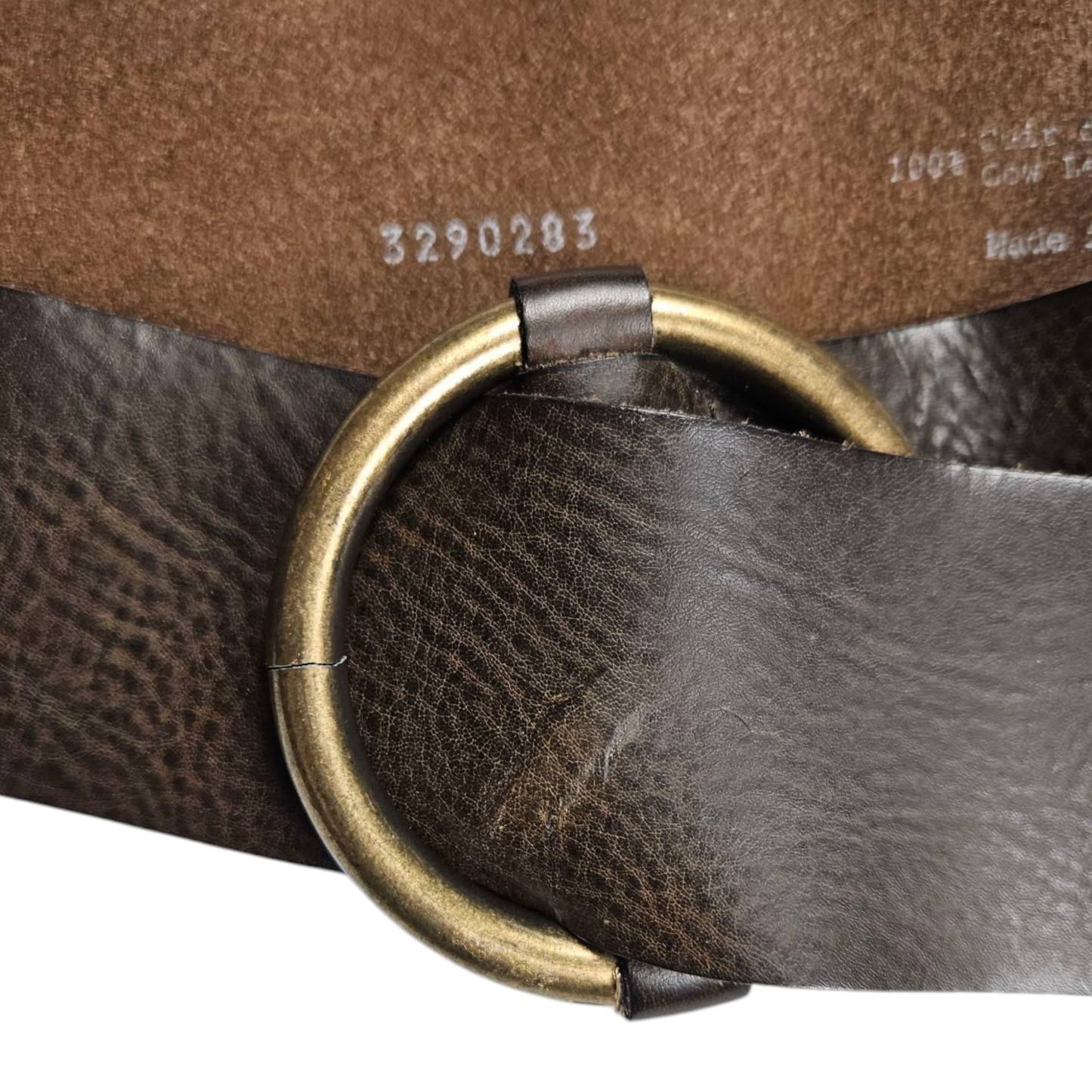 Ceinture en cuir de vachette