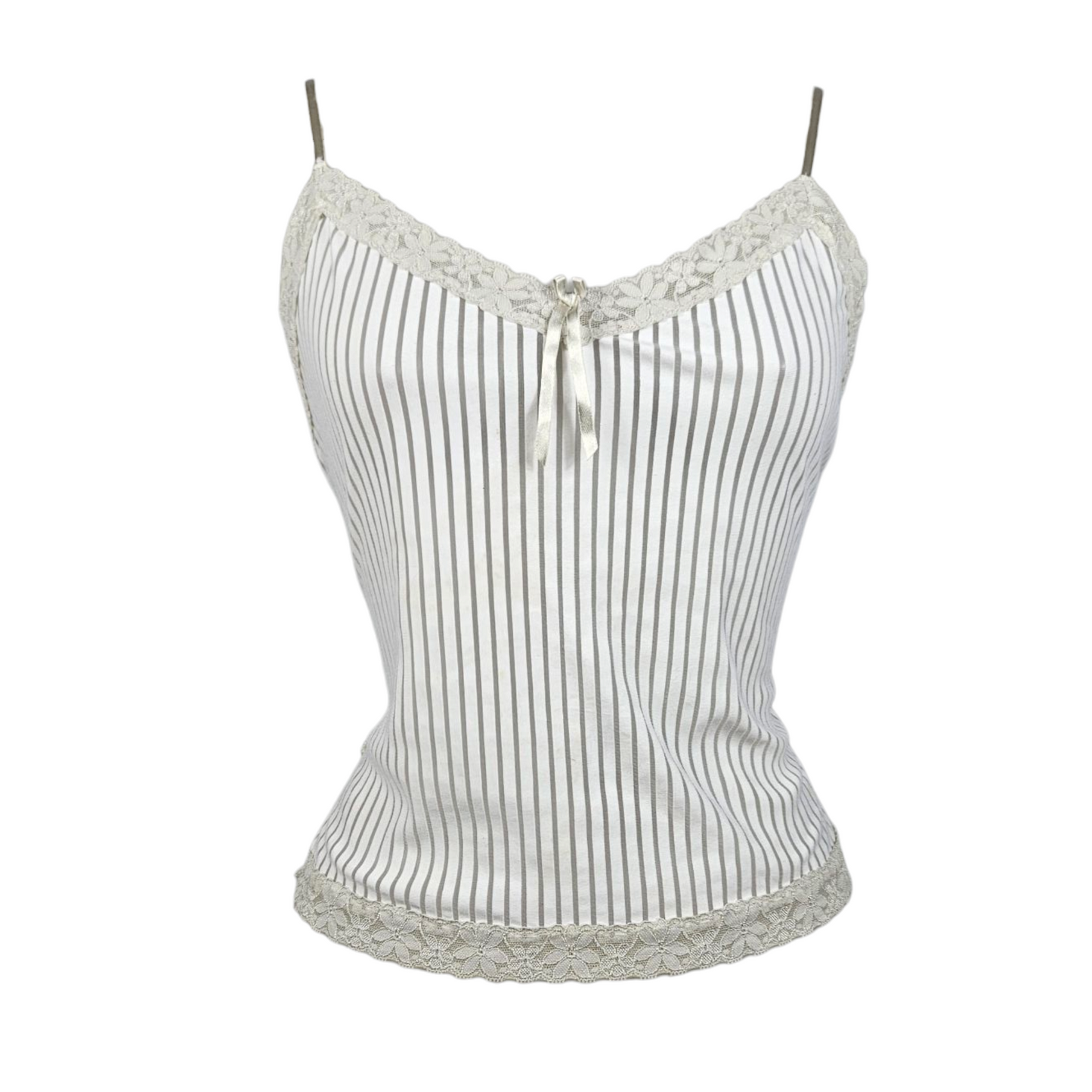 Débardeur esprit lingerie en voile