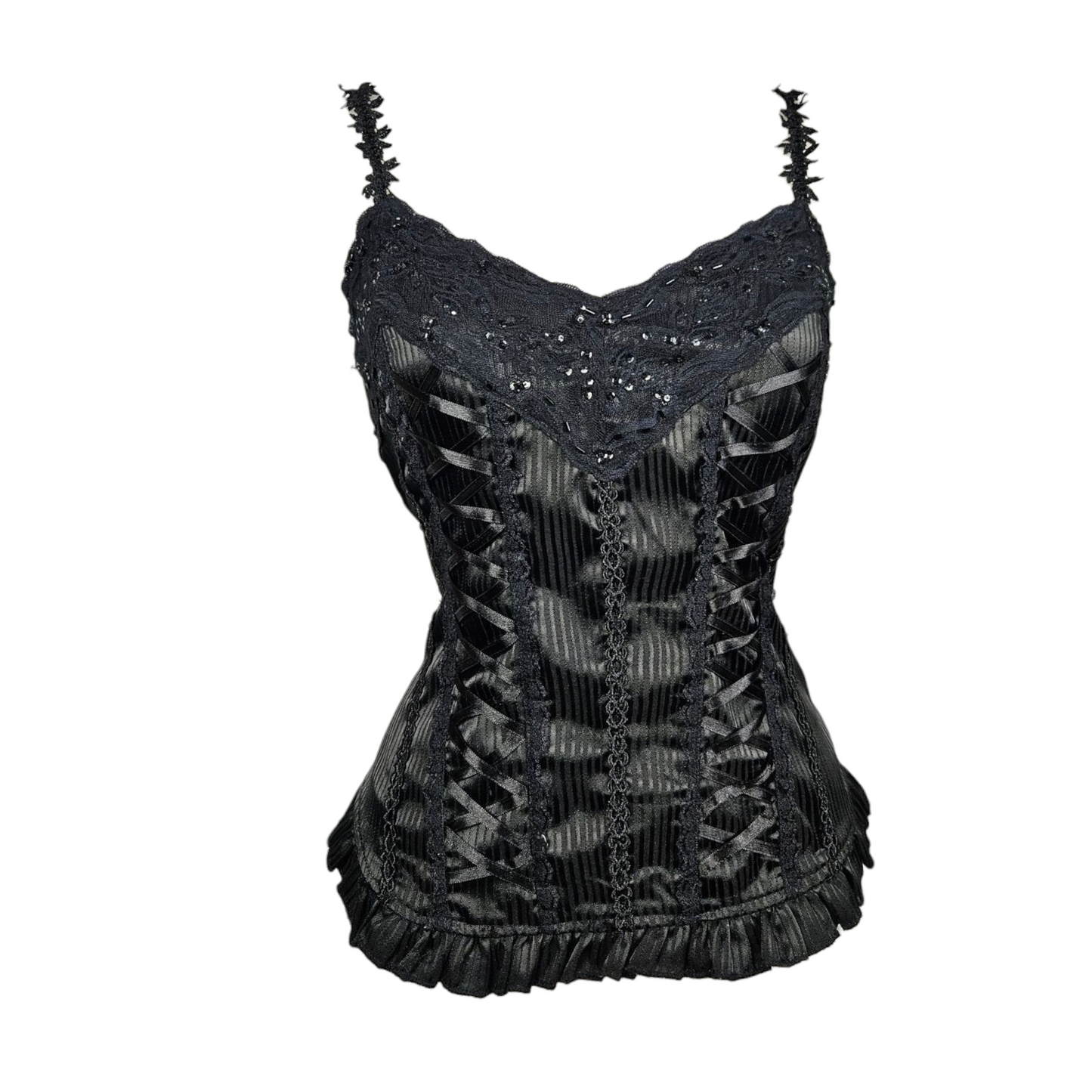 Corset-style top