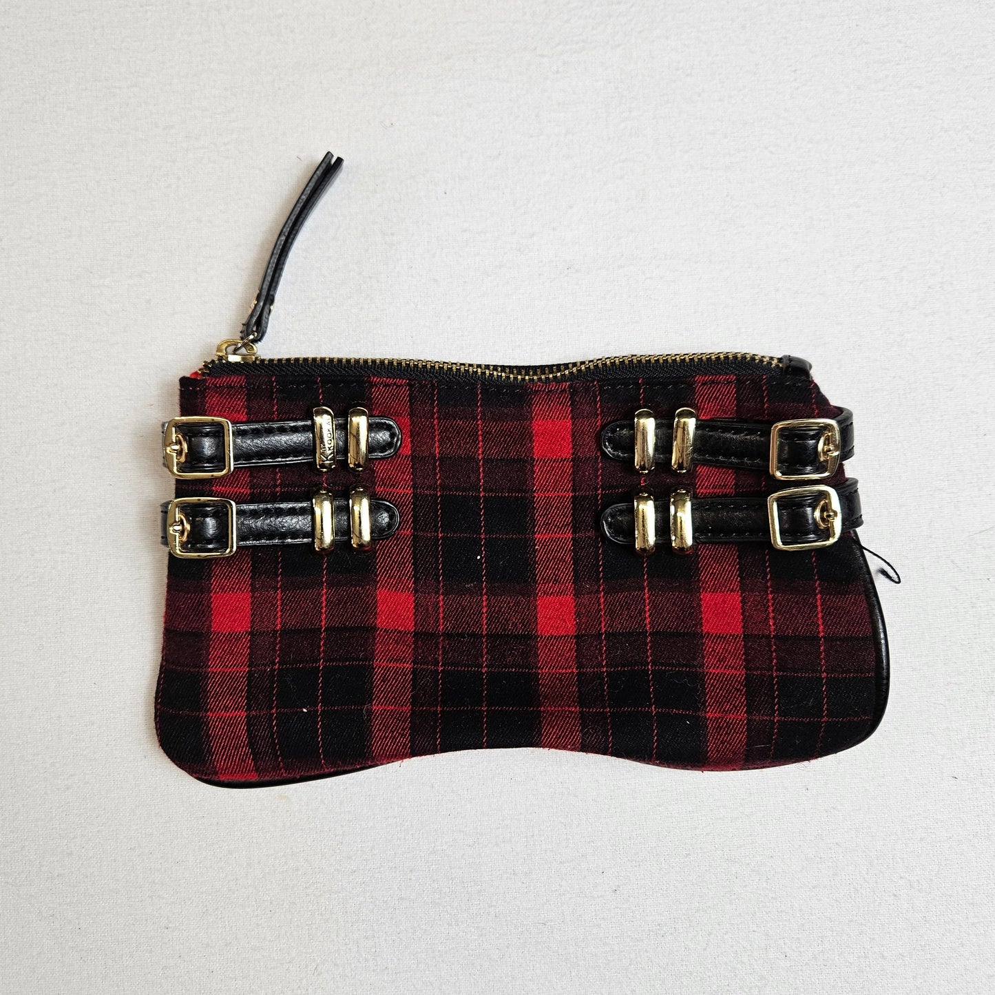 Pochette tartan à sangles