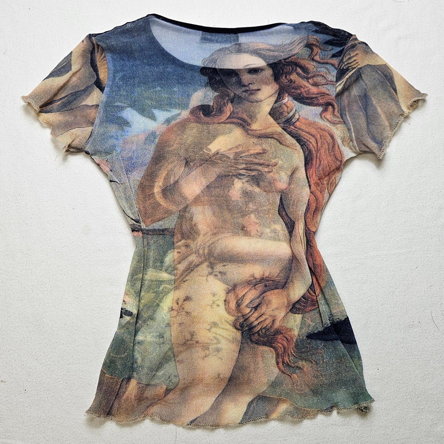 Haut en voile motif Renaissance