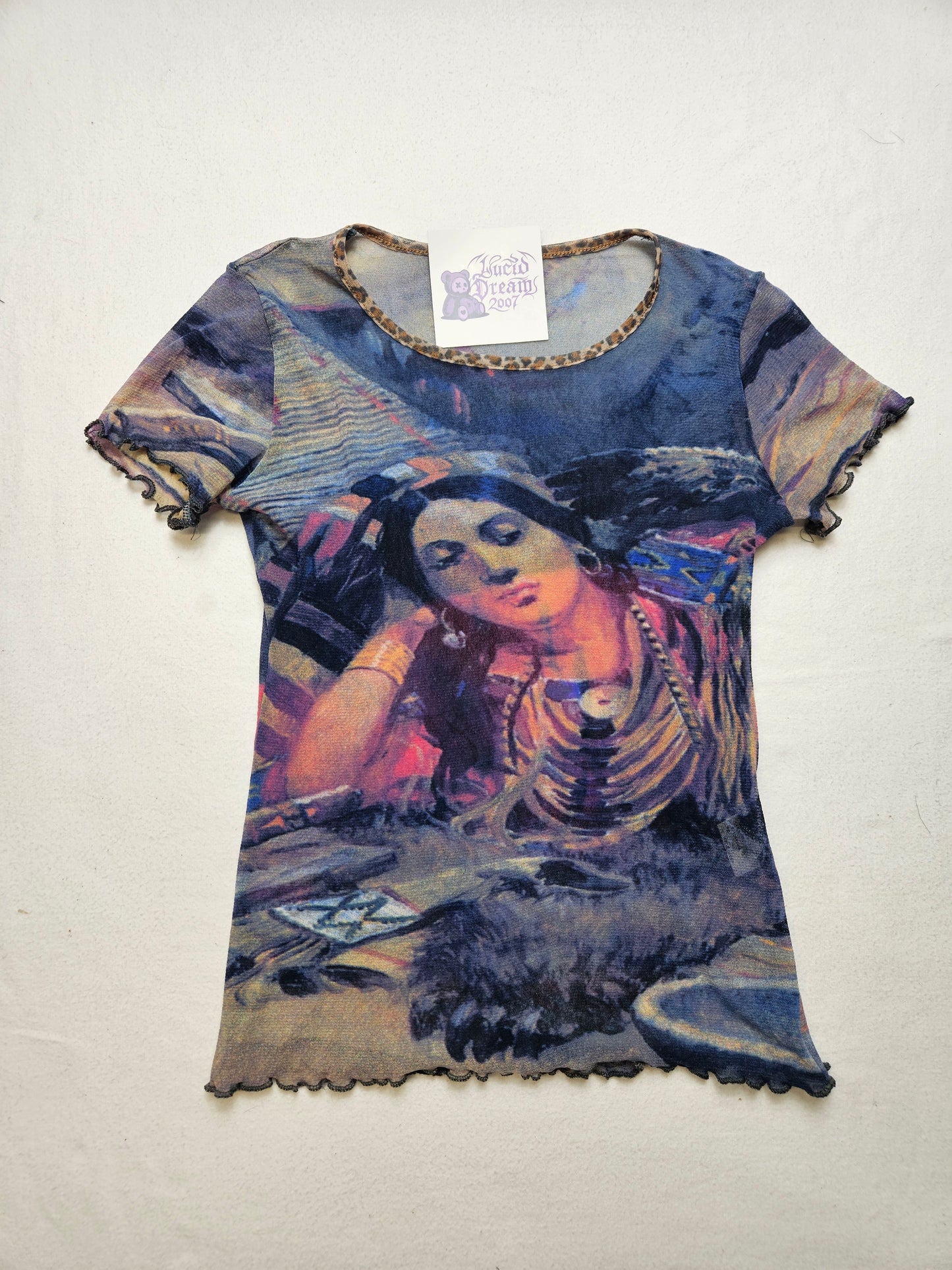 Haut en voile motif renaissance