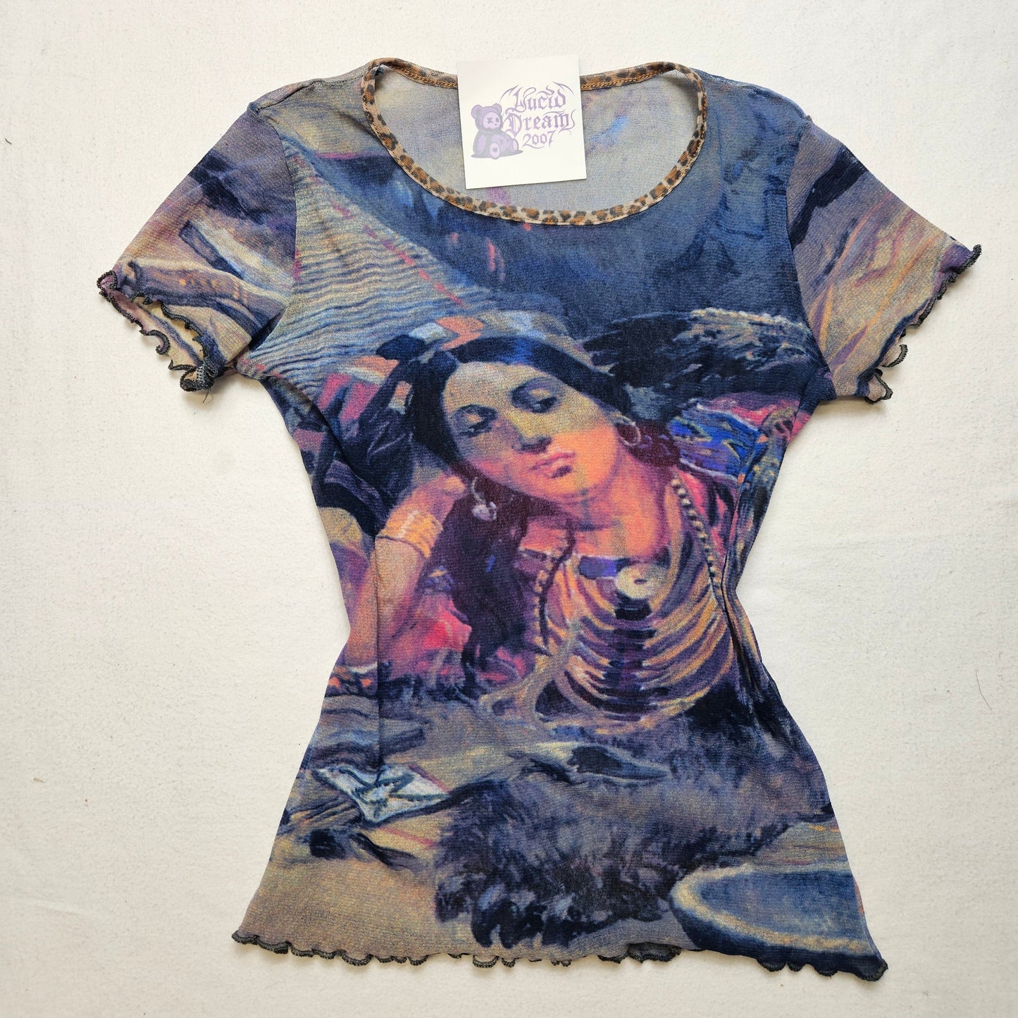 Haut en voile motif renaissance