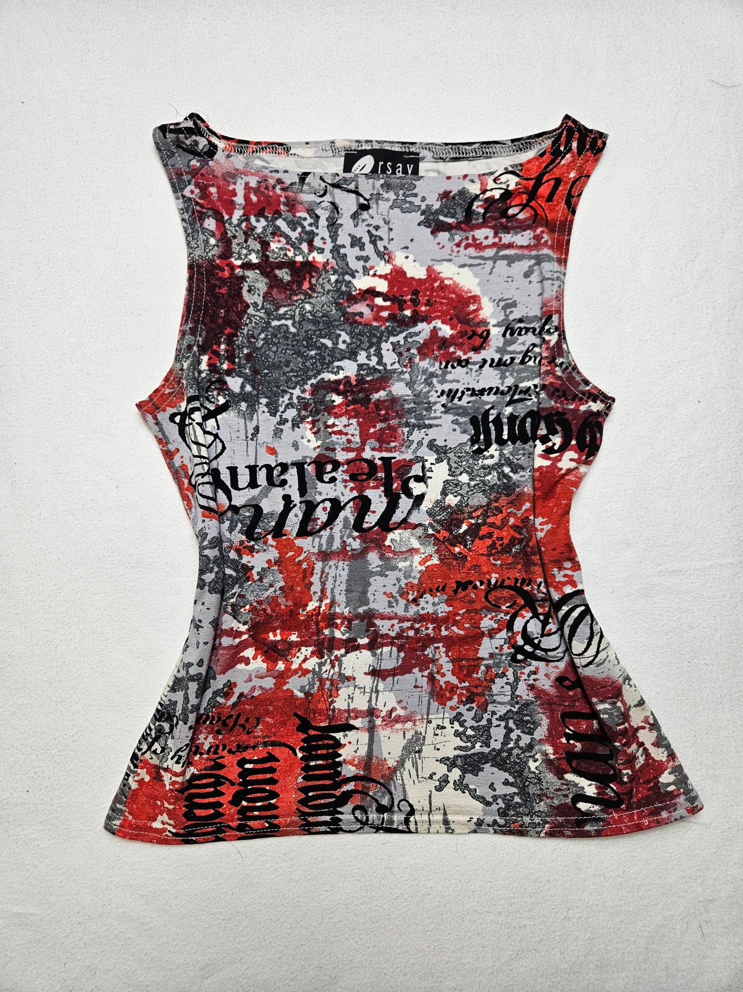 Haut moulant à imprimés