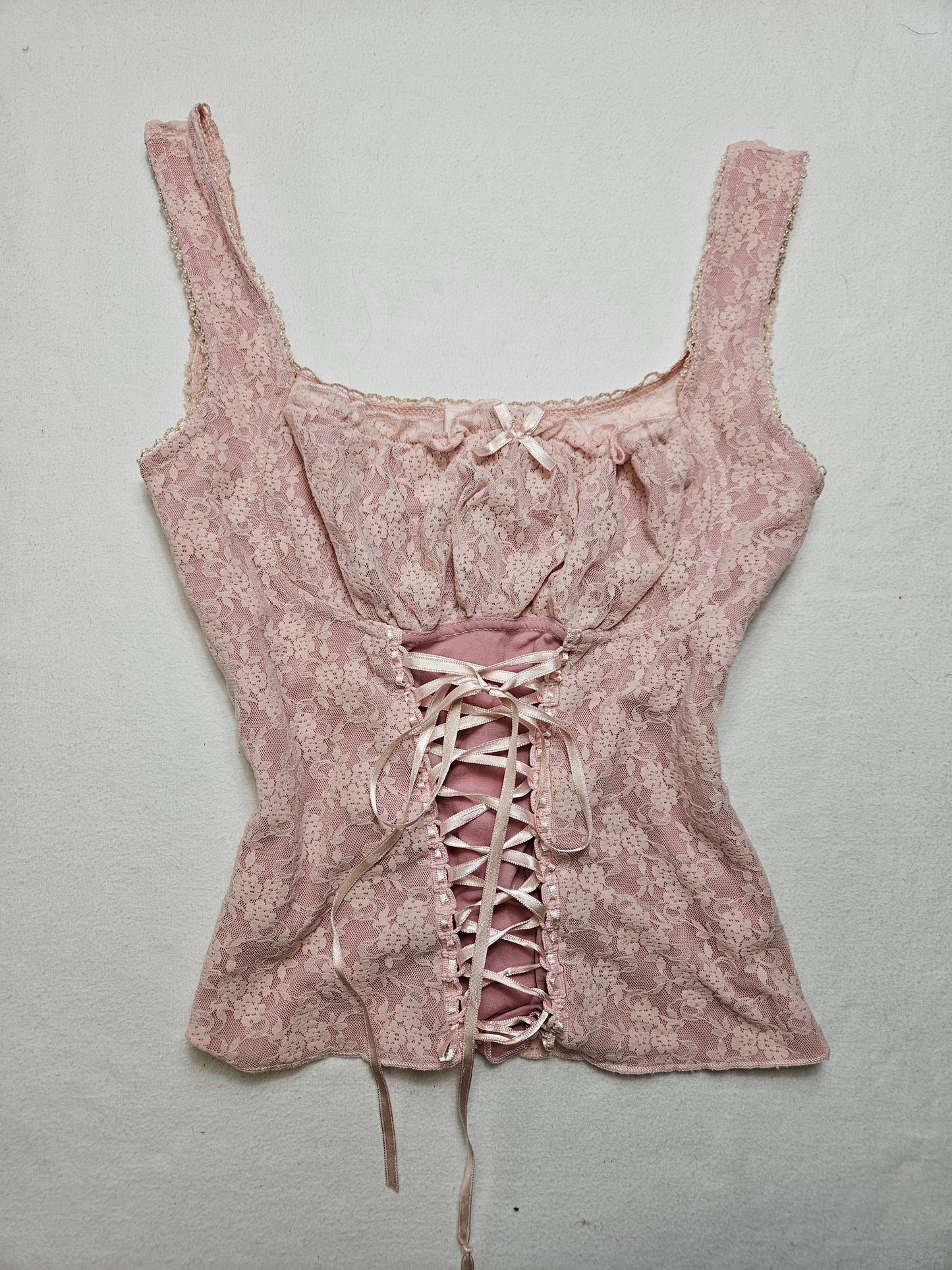 Haut esprit corset rose 3 Suisses