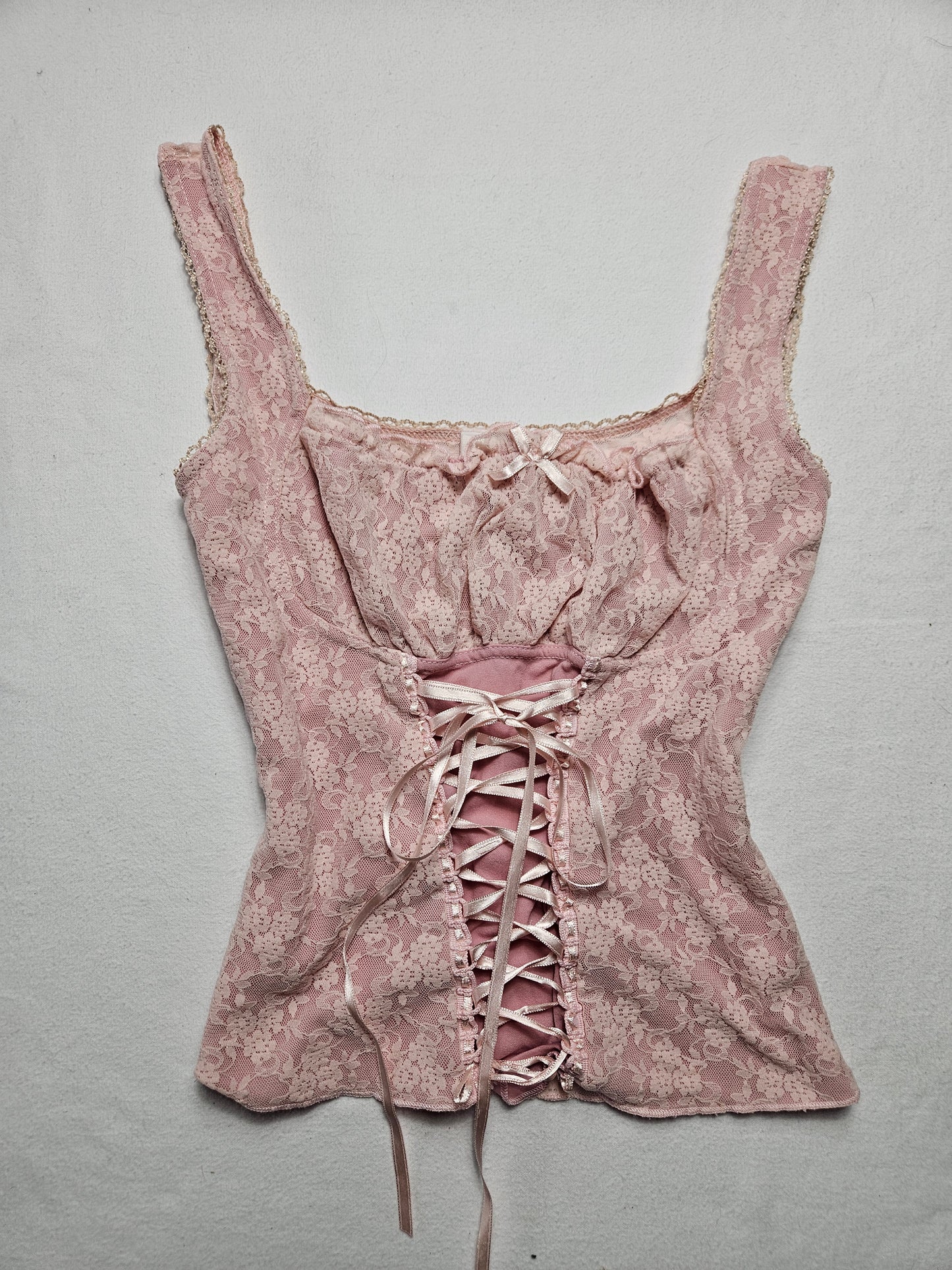Haut esprit corset rose 3 Suisses