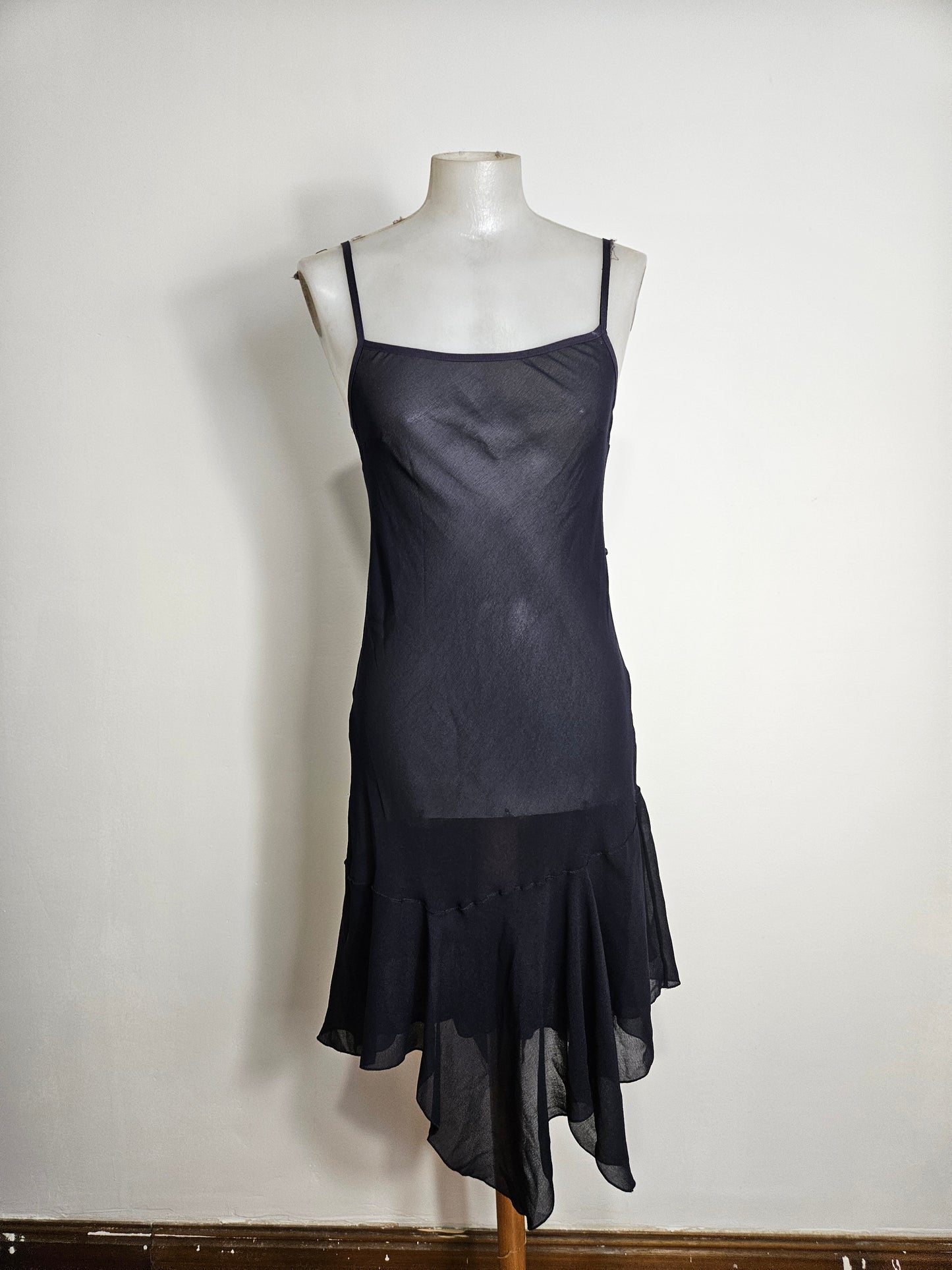 Robe Cop Copine en voile bleue