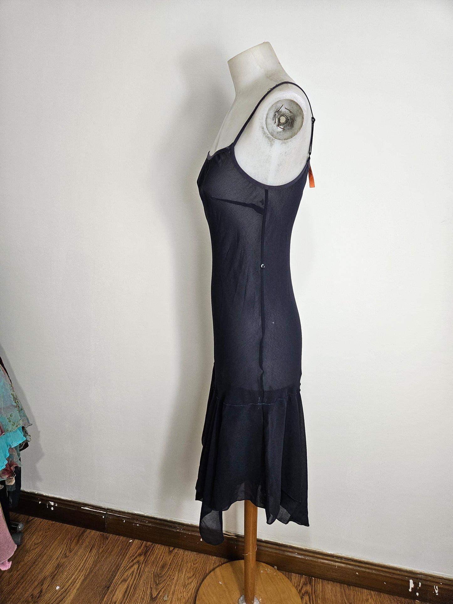 Robe Cop Copine en voile bleue