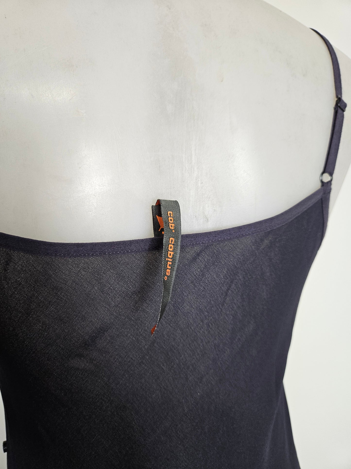 Robe Cop Copine en voile bleue