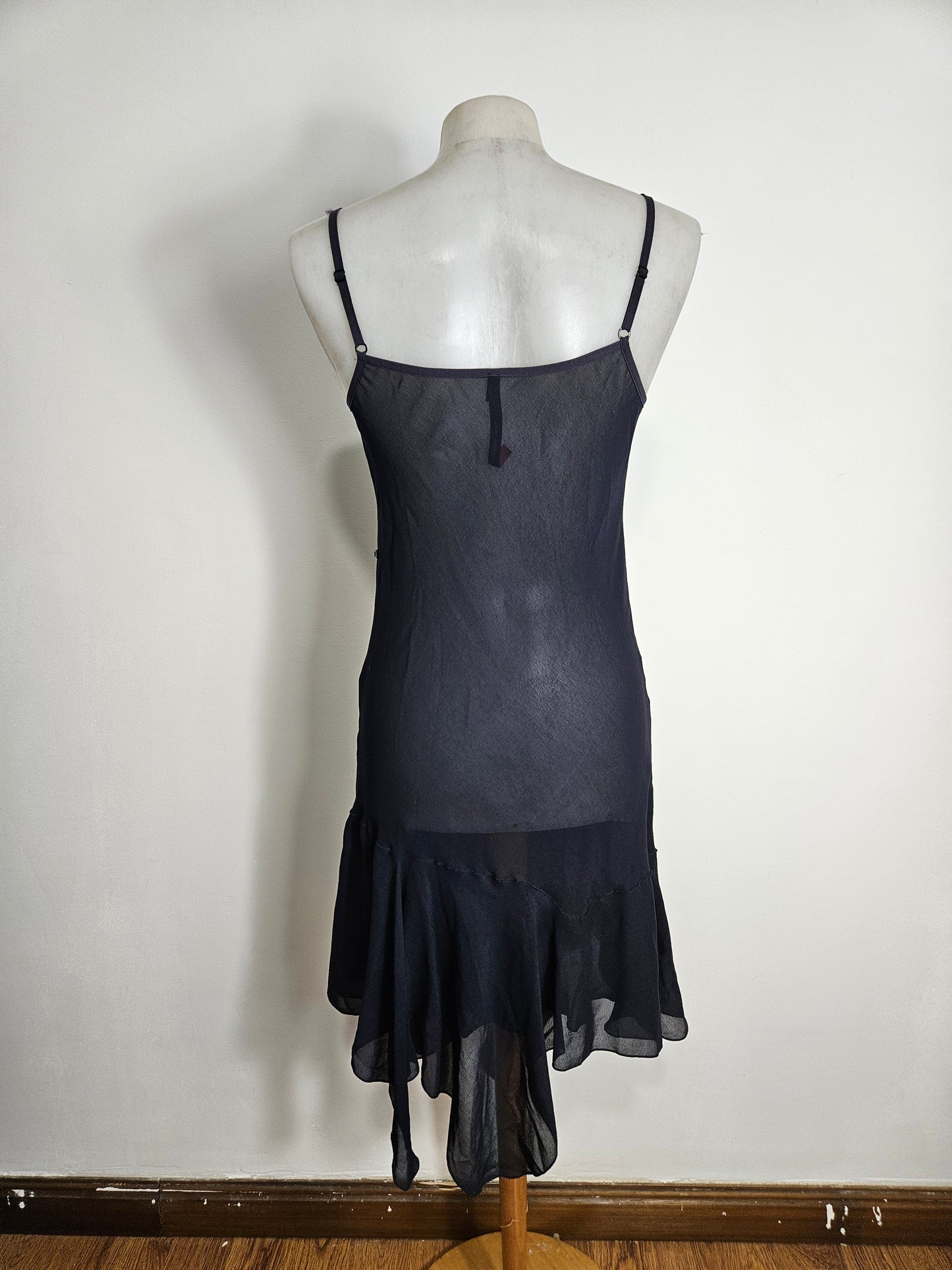 Robe Cop Copine en voile bleue