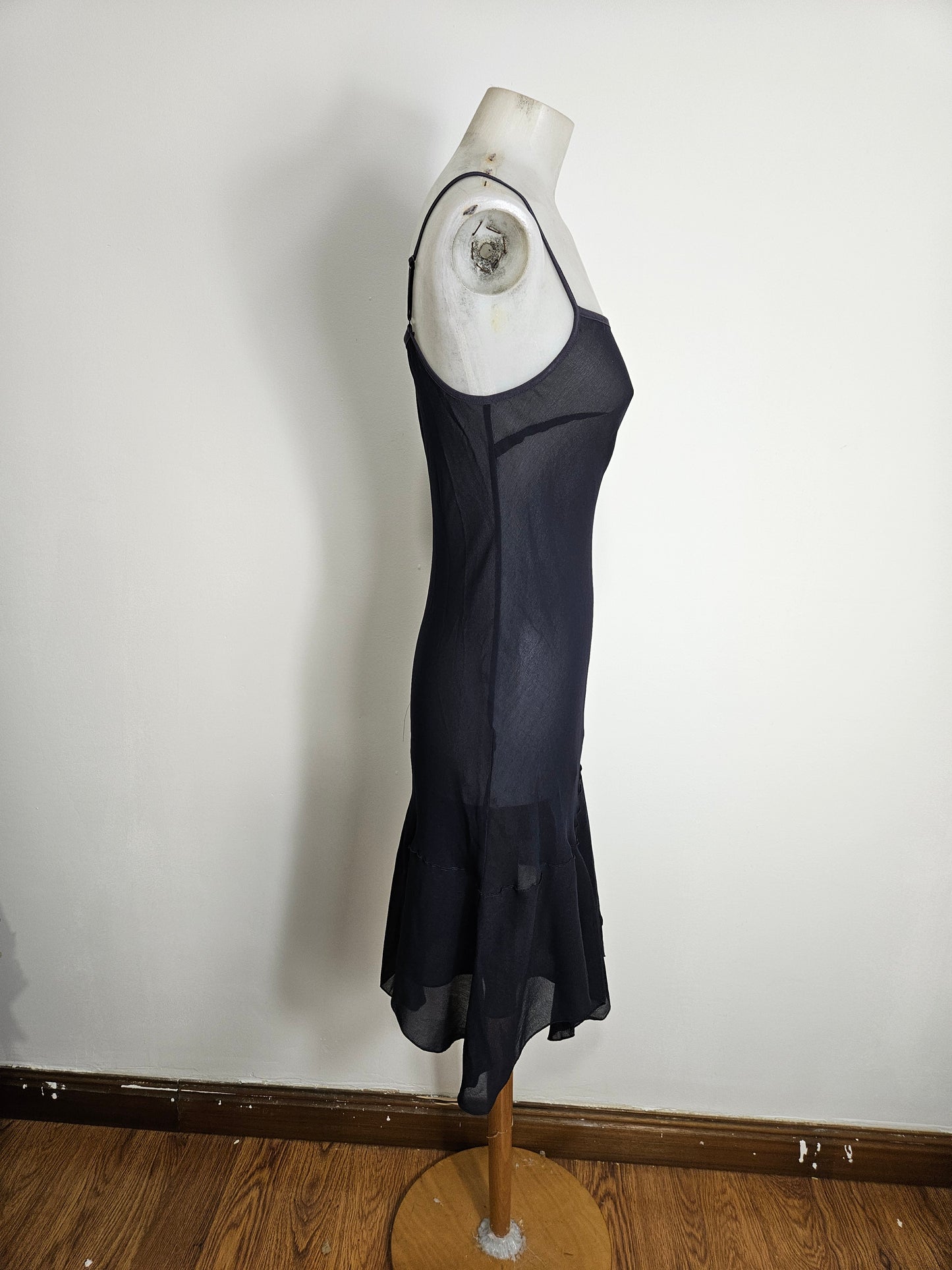 Robe Cop Copine en voile bleue