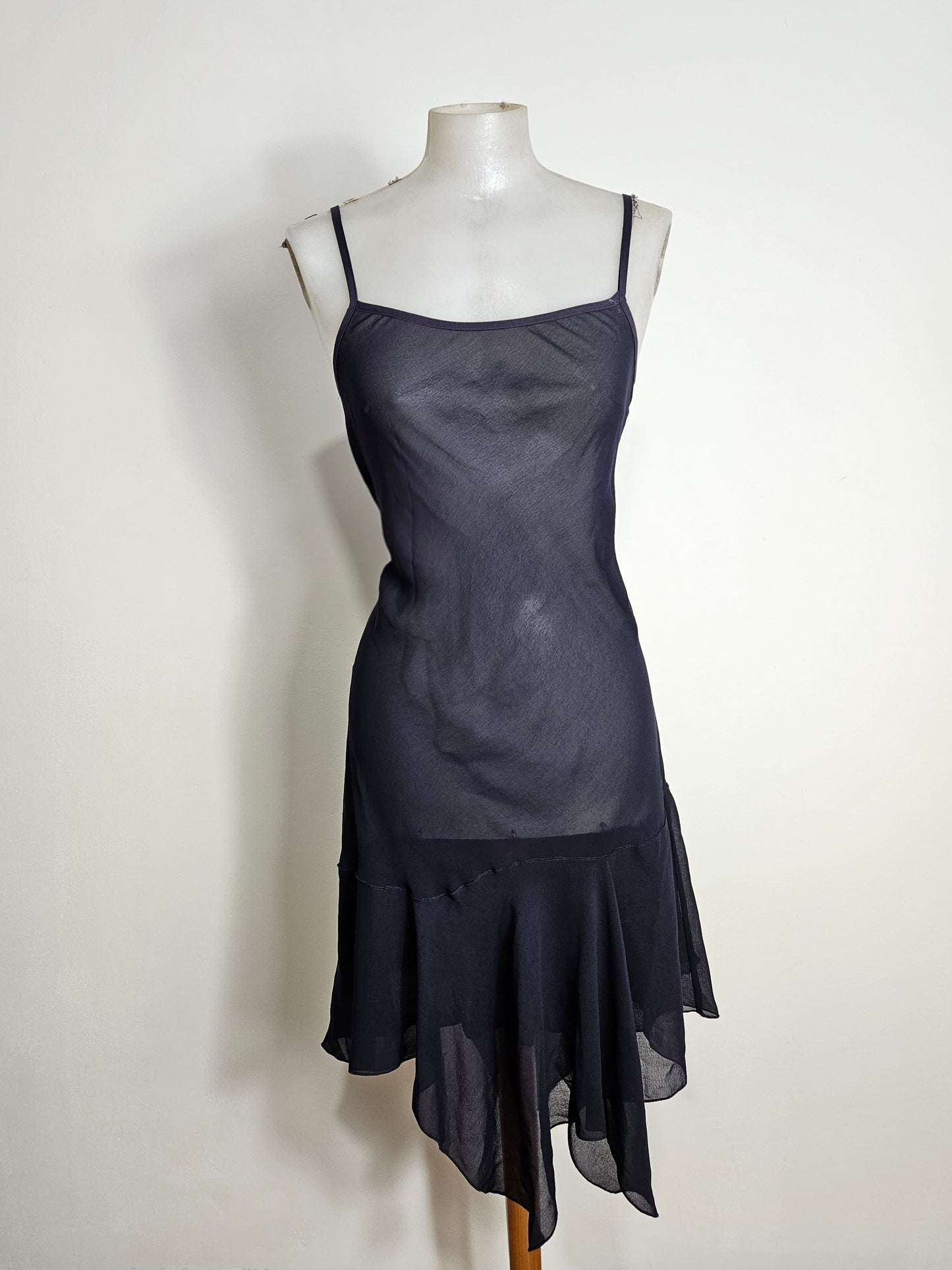 Robe Cop Copine en voile bleue