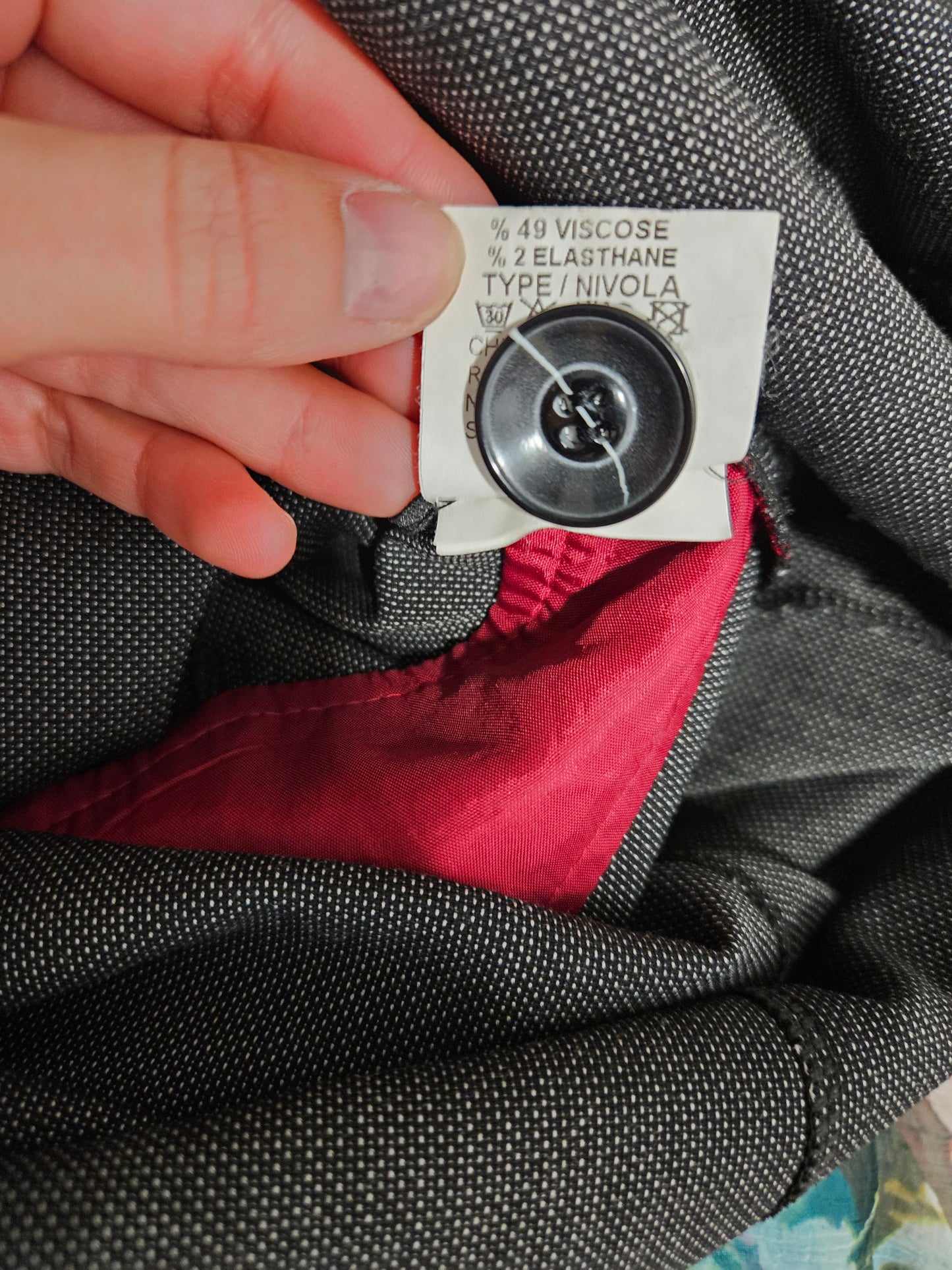 Robe rayée fermeture par boutonnage